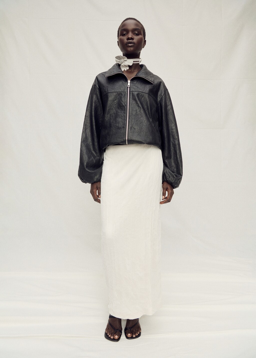 Straight-fit tulle skirt - image 2