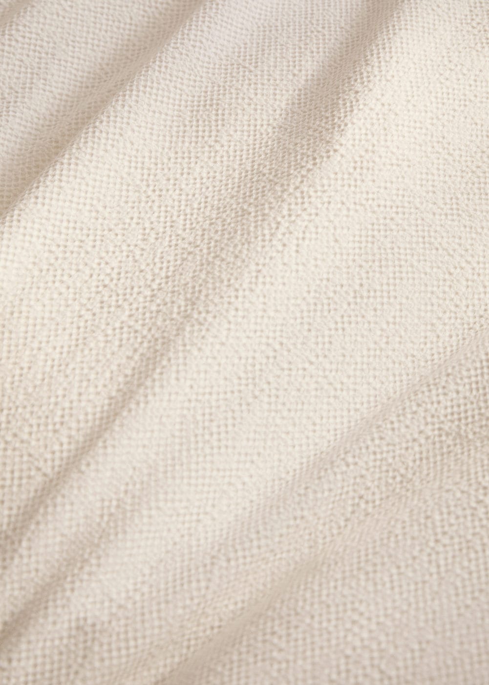 Percale cotton textured duvet cover for 135/140 cm bed