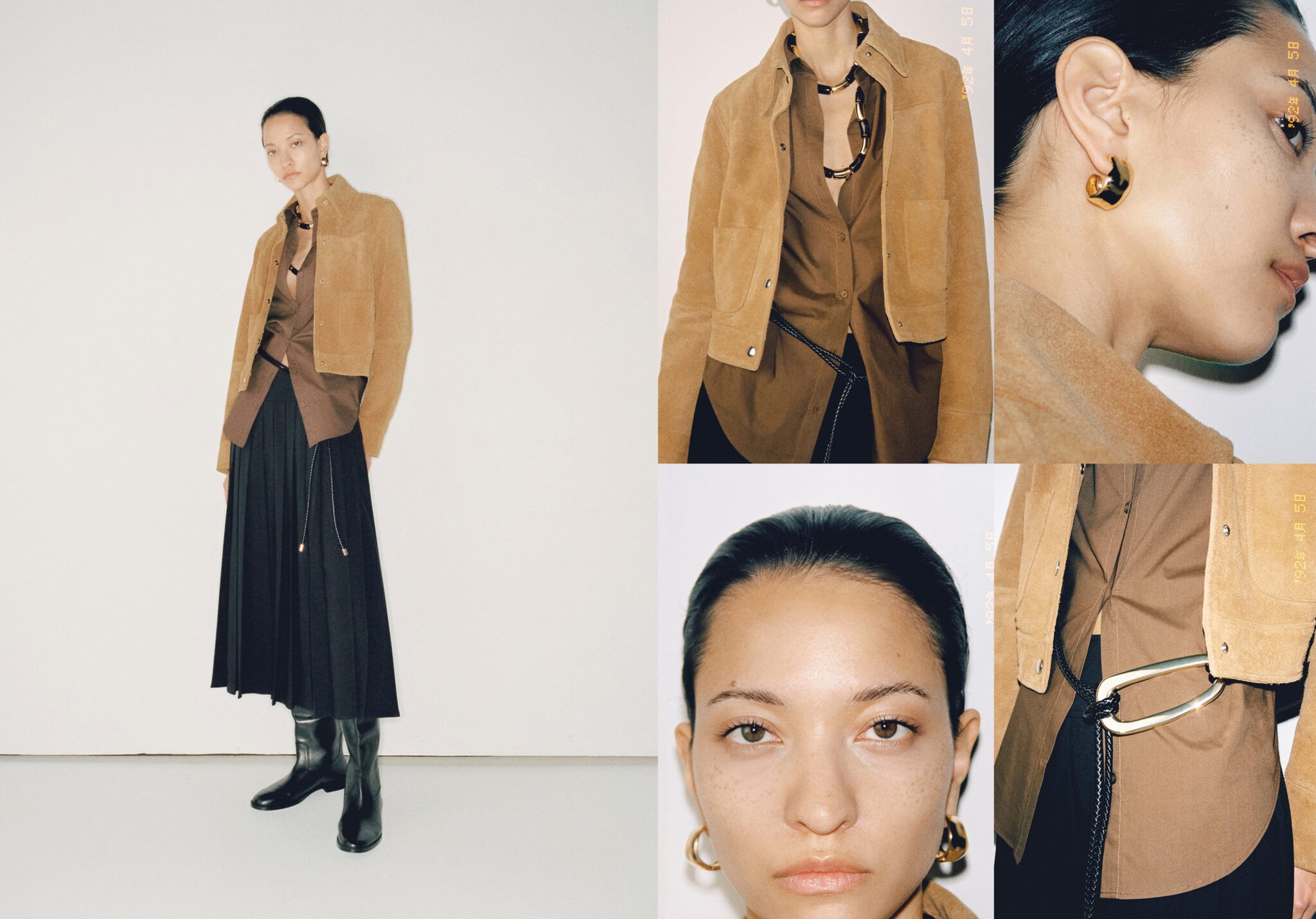 Suede leather jacket - Panoramic plane