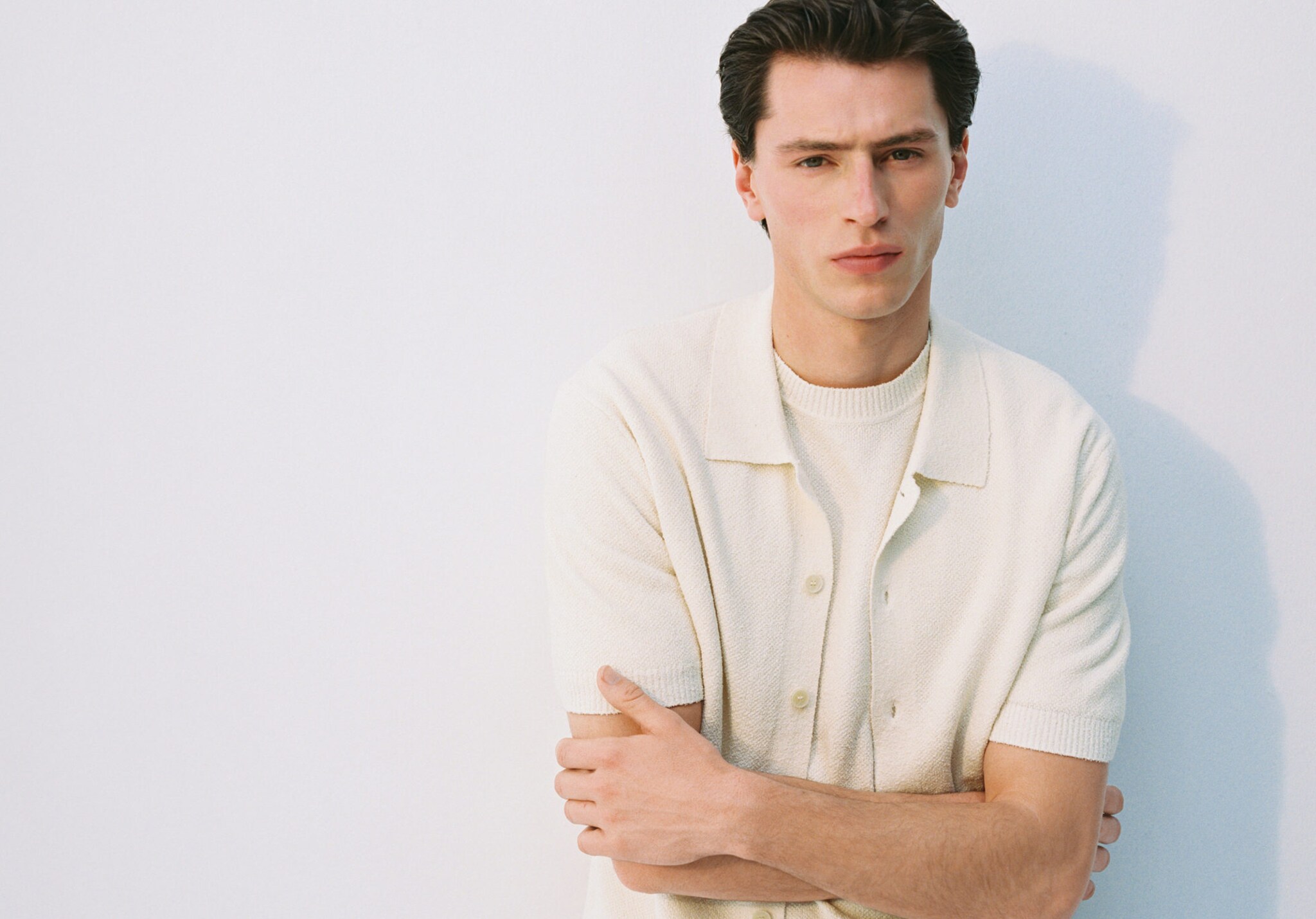 Fine knit shirt - Panoramic plane