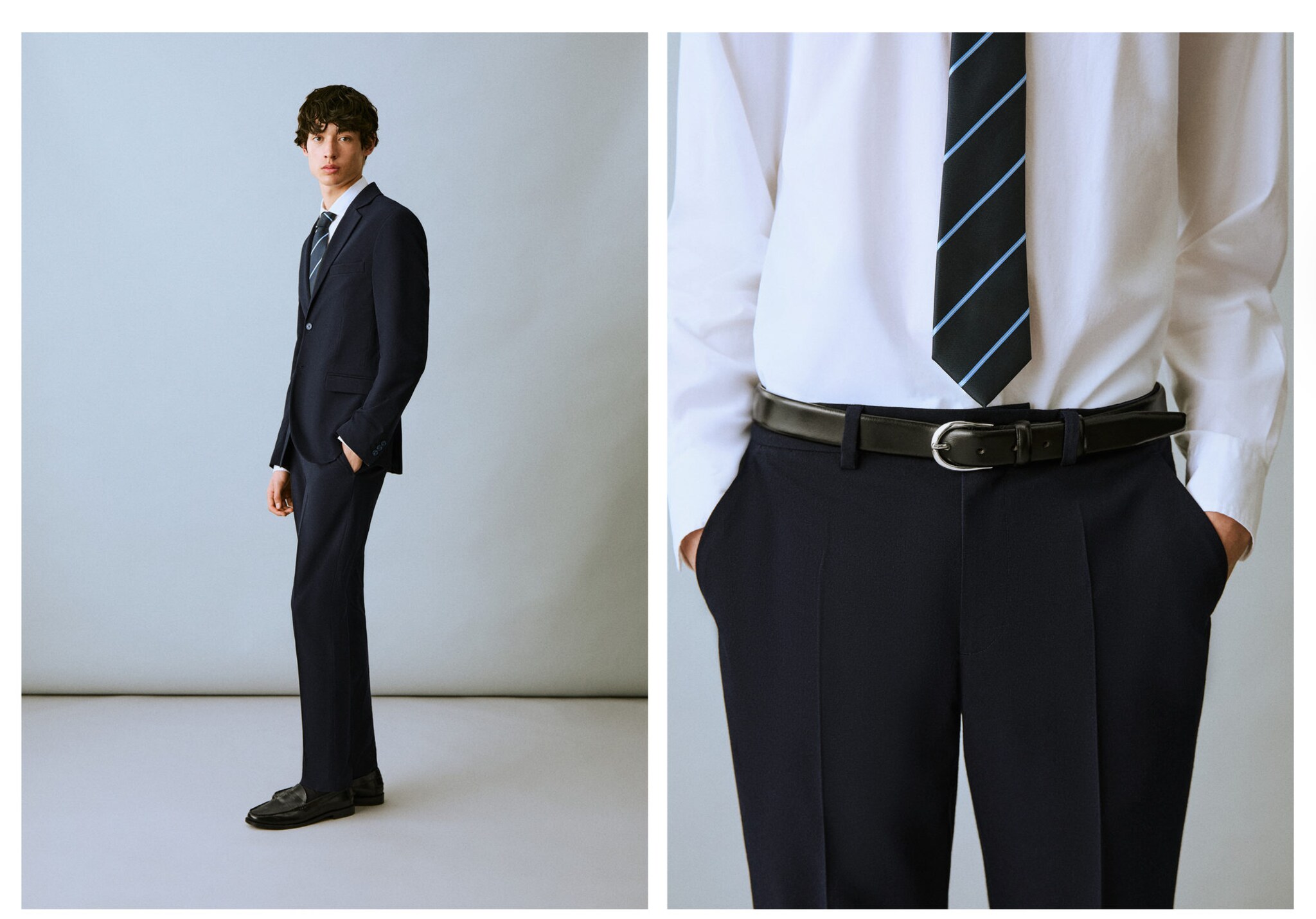 Pantalon de costume - Plan panoramique