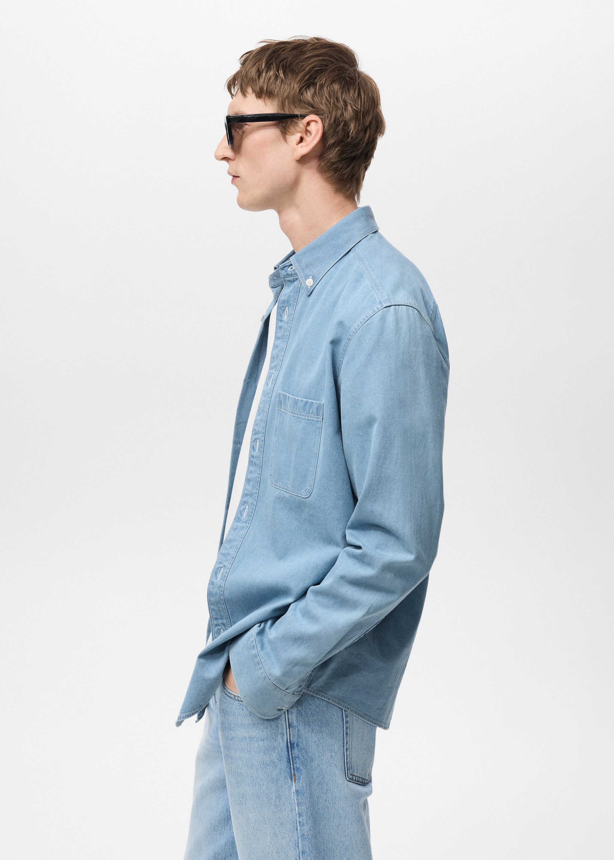 Chemise en jean 100 % coton - Détail de l'article 4