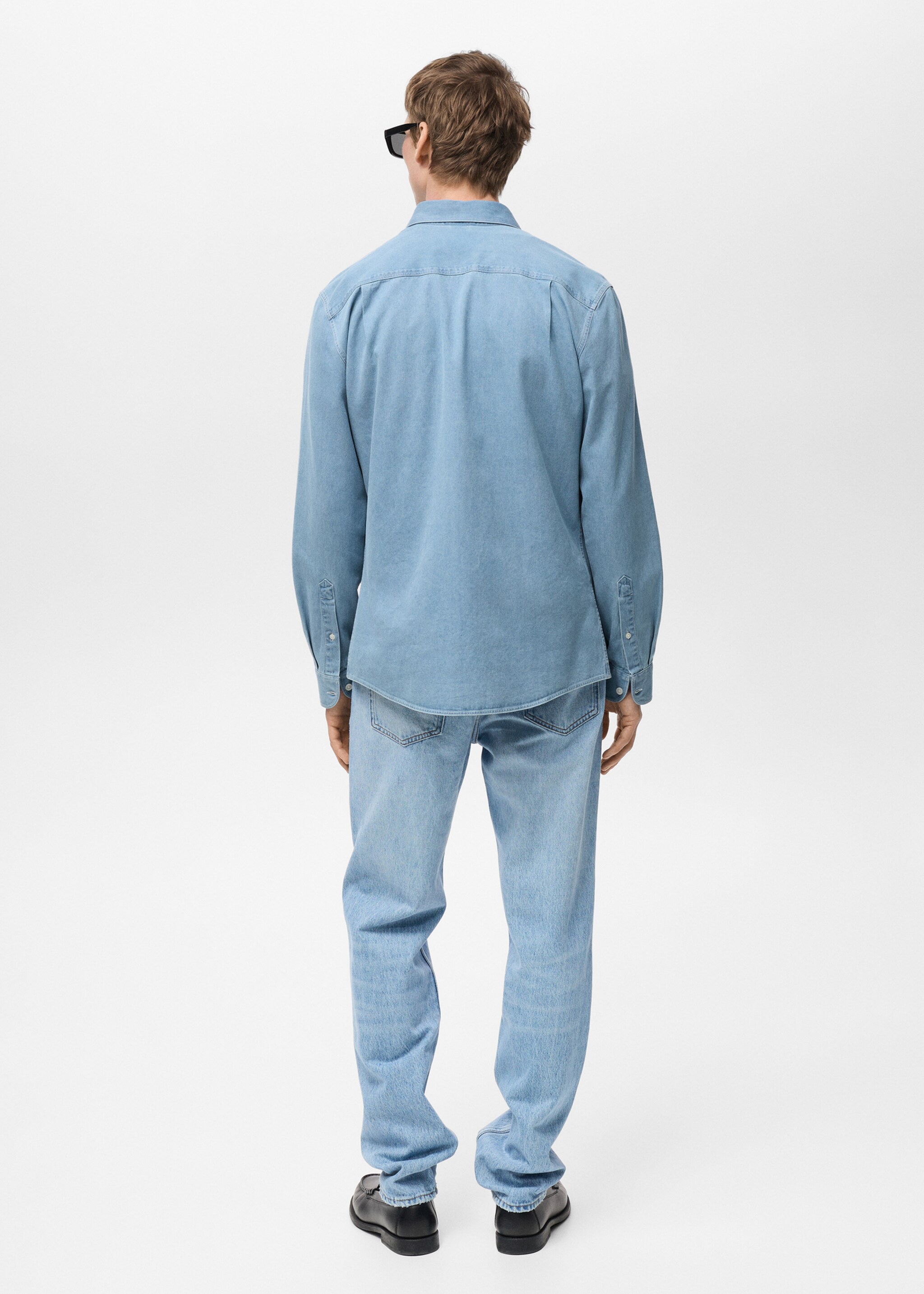 Chemise en jean 100 % coton - Verso de l’article