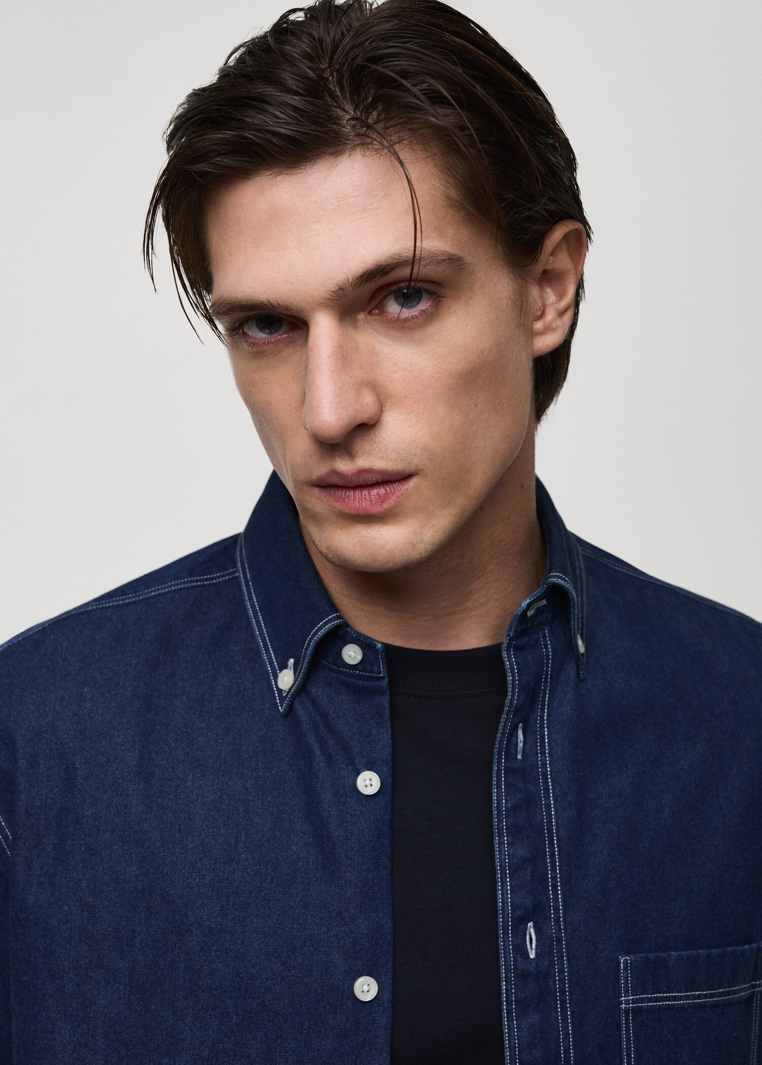 Chemise en jean 100 % coton - Détail de l'article 1