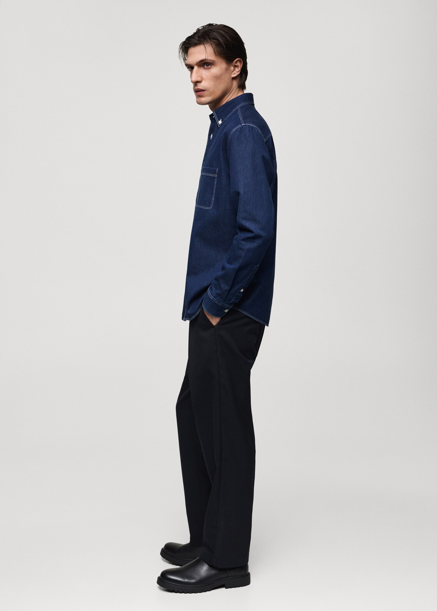 Chemise en jean 100 % coton - Détail de l'article 2