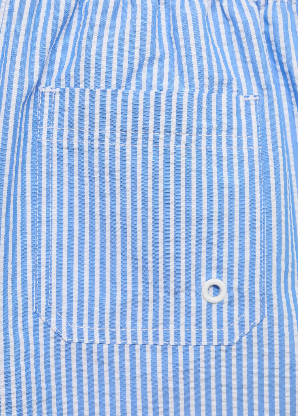 Multi-striped swimsuit