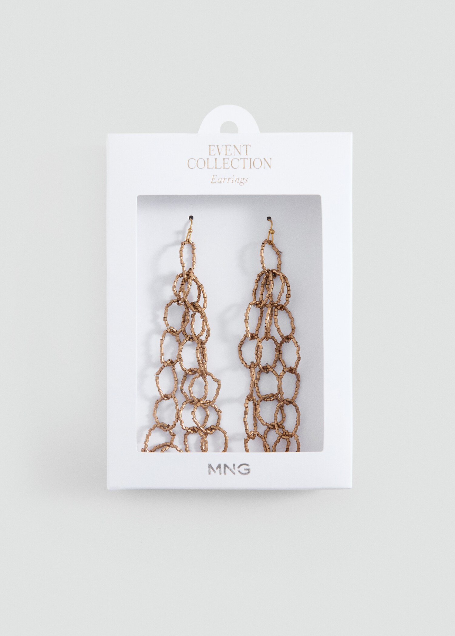 Intertwined hoop earrings - Details of the article 2