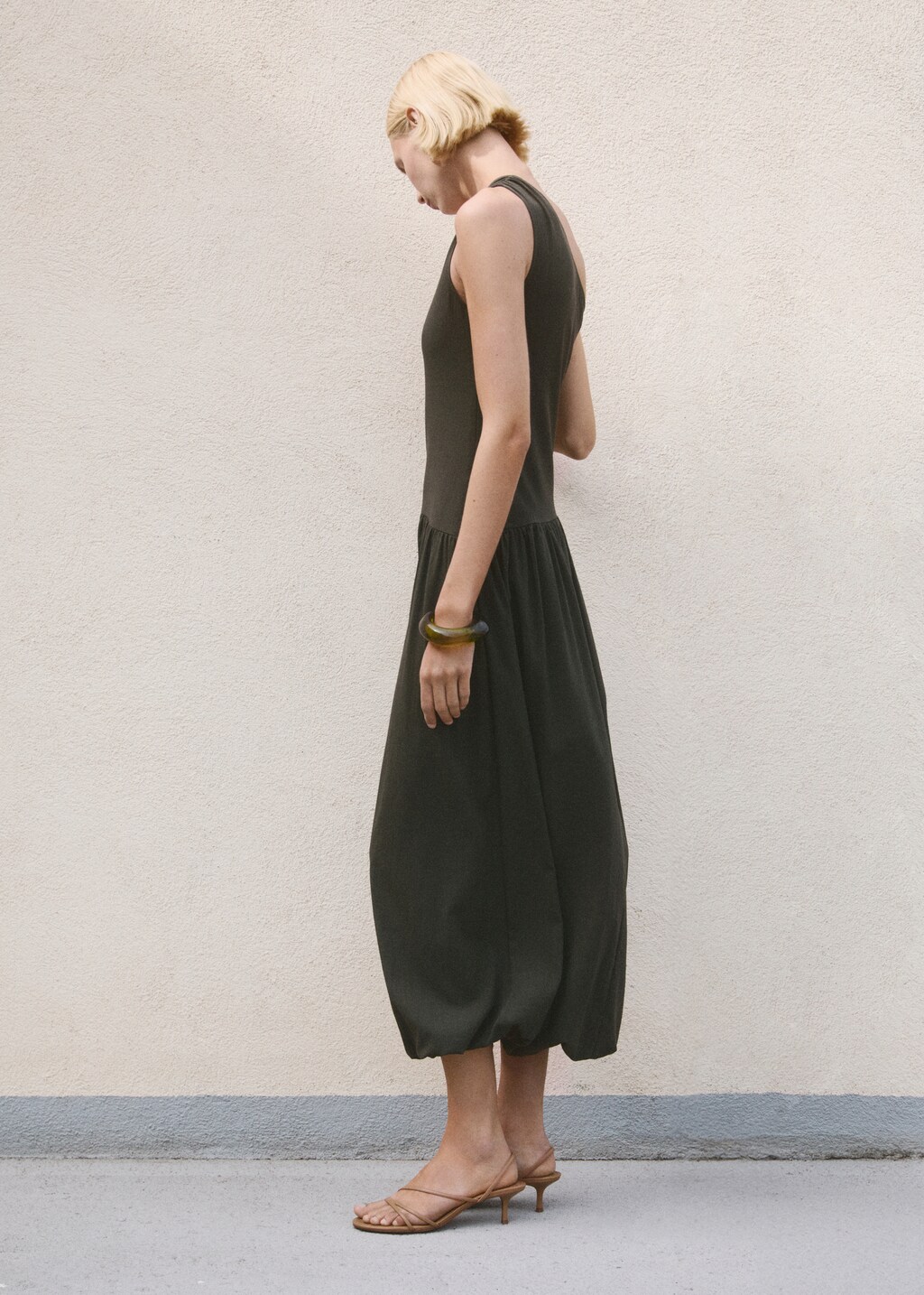 Strappy heeled sandals