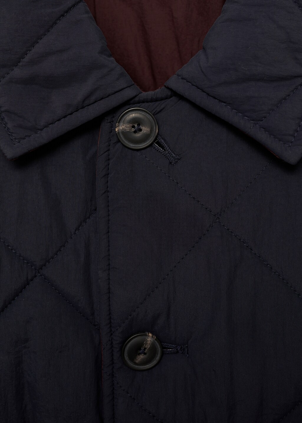 Two-tone reversible quilted jacket - Men | MANGO USA Two-tone reversible quilted jacket - Men | MANGO USA