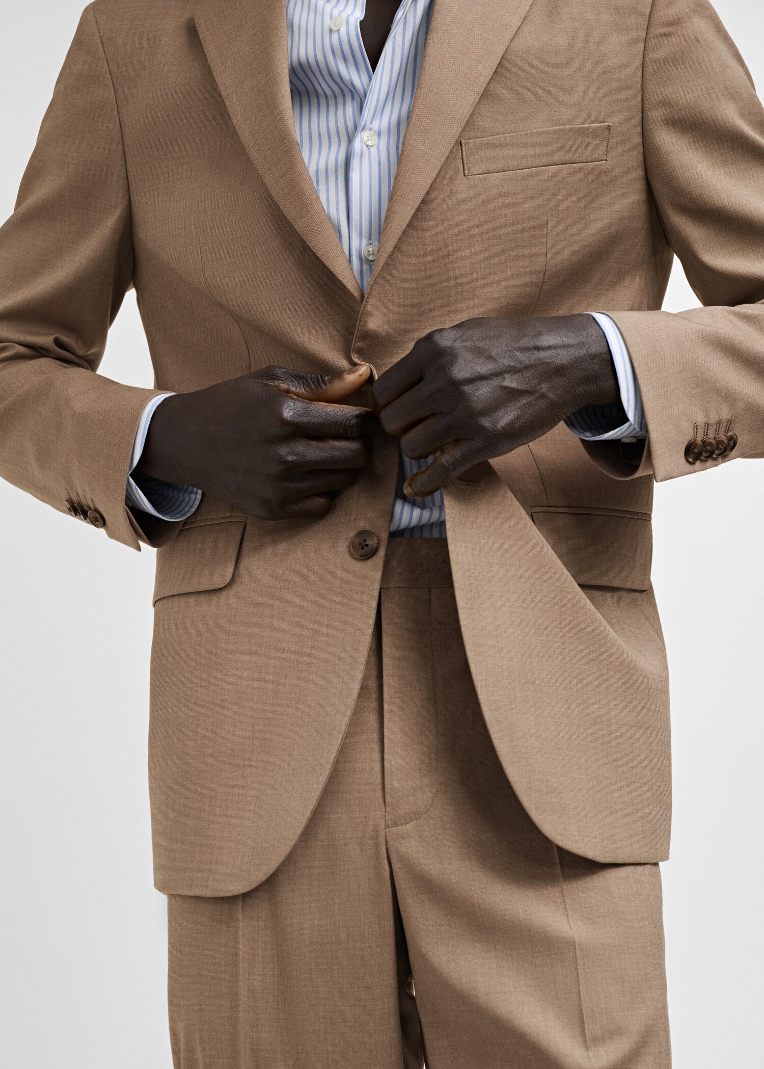 Milan slim-fit suit jacket - Details of the article 3