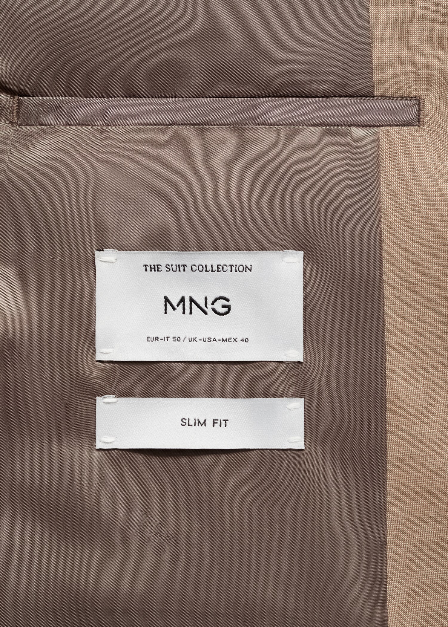 Milan slim-fit suit jacket - Details of the article 8