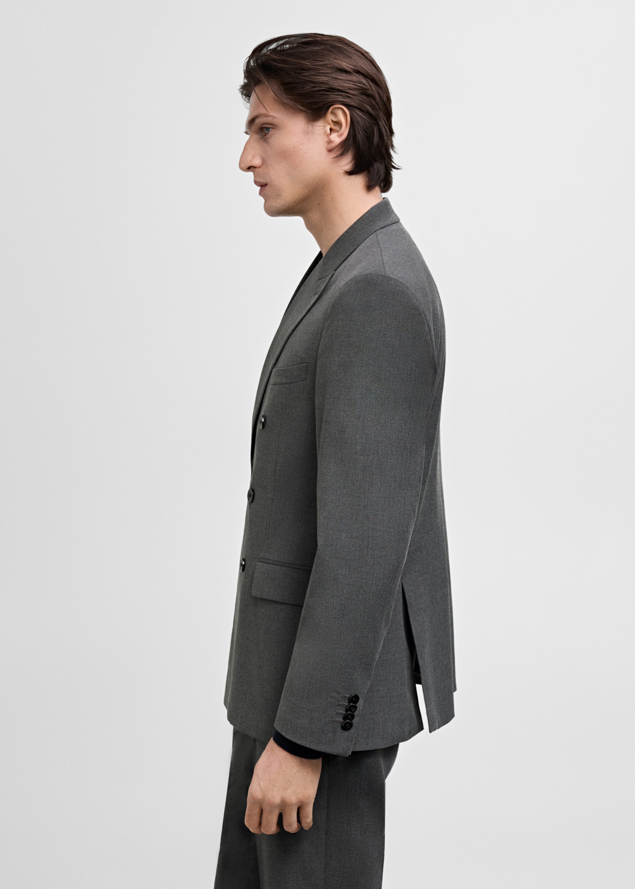 Americana traje Mónaco cruzada slim fit - Detalle del artículo 2