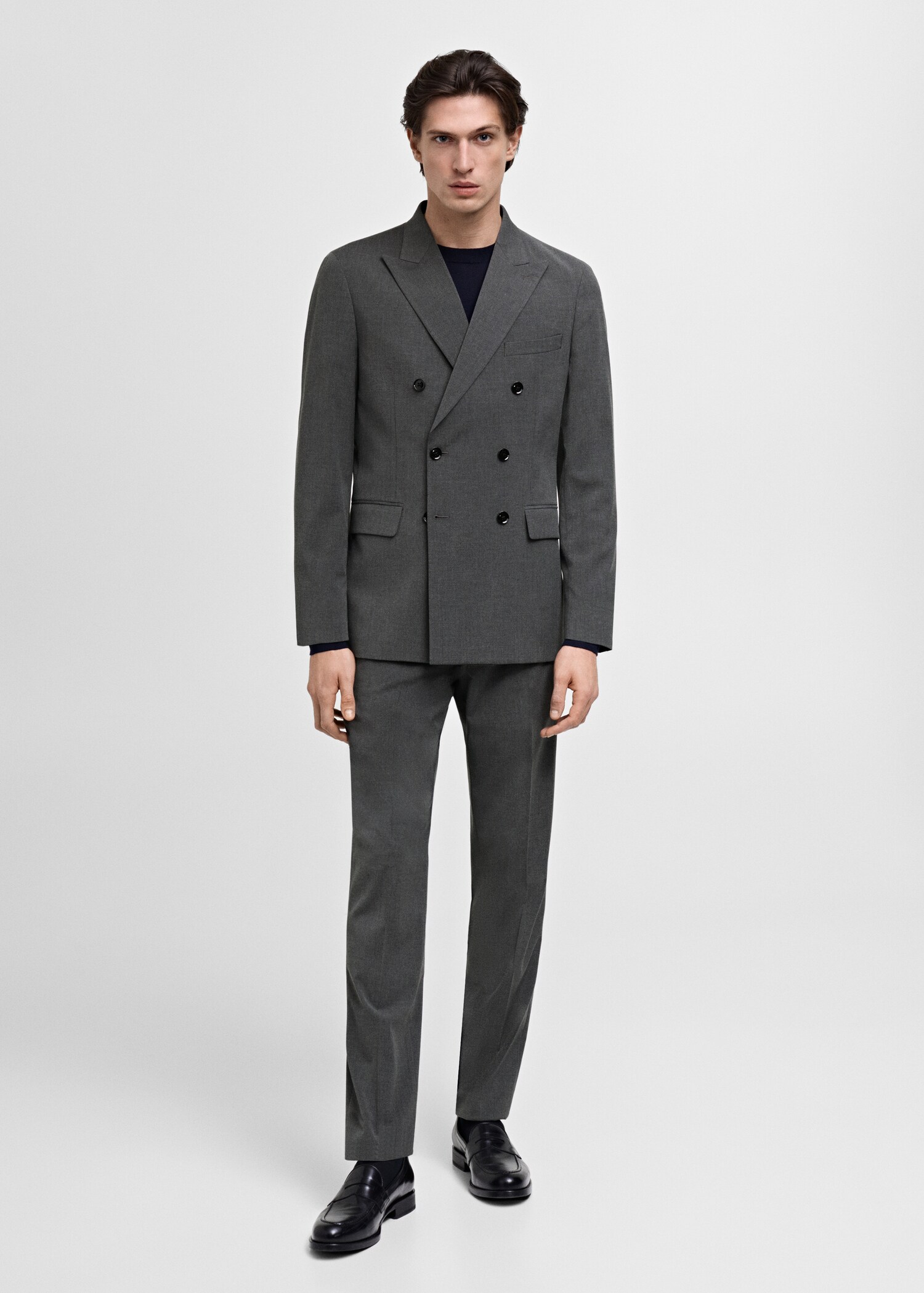Americana traje Mónaco cruzada slim fit - Plano general