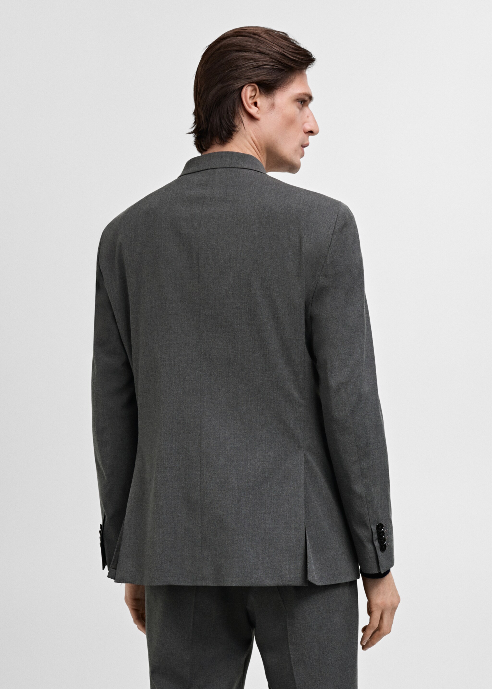 Americana traje Mónaco cruzada slim fit - Reverso del artículo