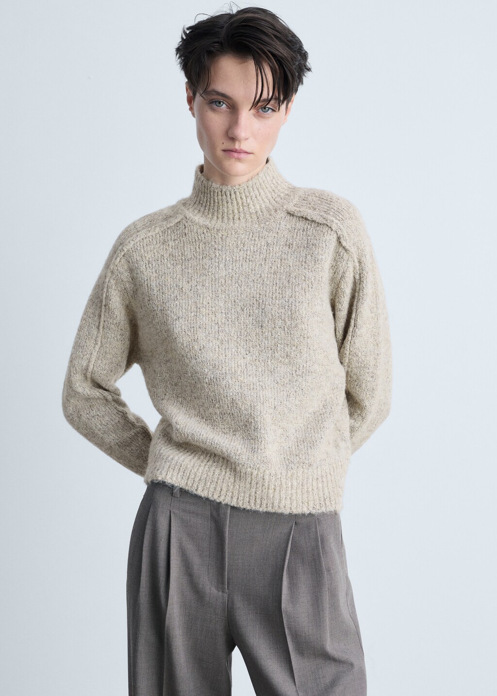 売れ筋商品|||イチ ニット&セーター レディース アウター IHNOVO - Jumper - dark grey melange イチ レディース ニット&セーター アウター IHNOVO - Jumper