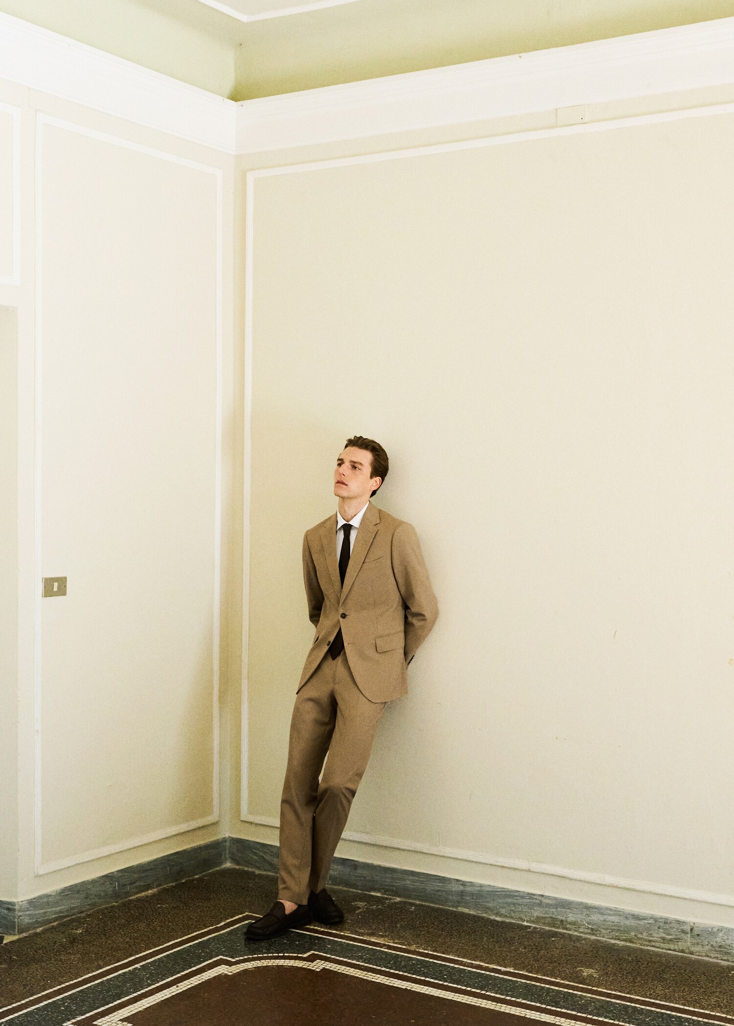 Turin 100% virgin wool suit trousers - Details of the article 5