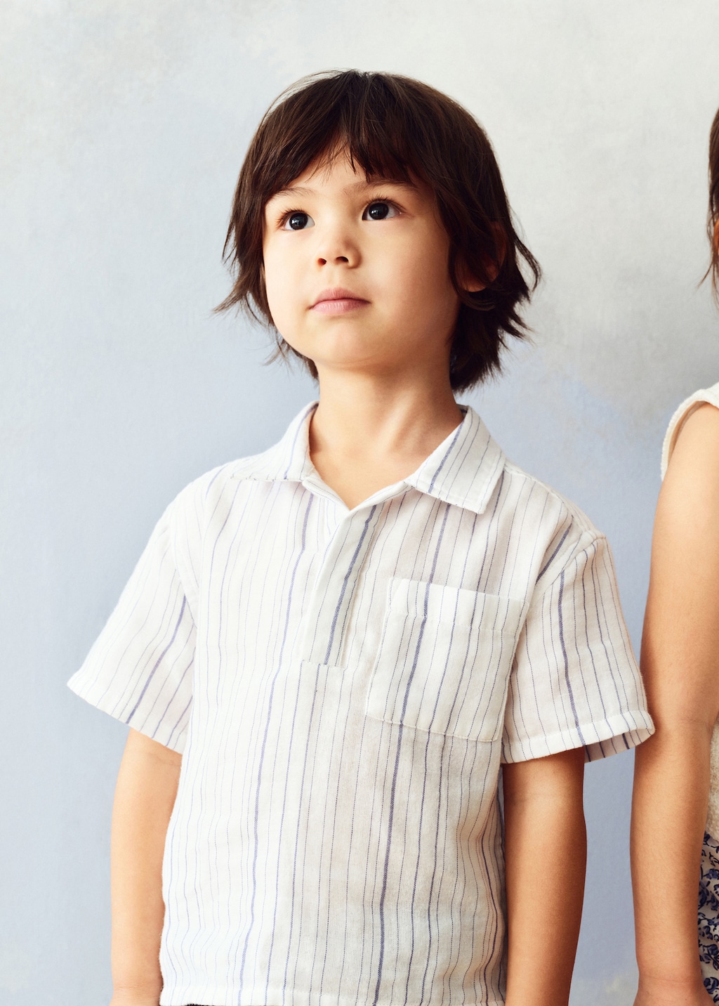 Striped cotton shirt