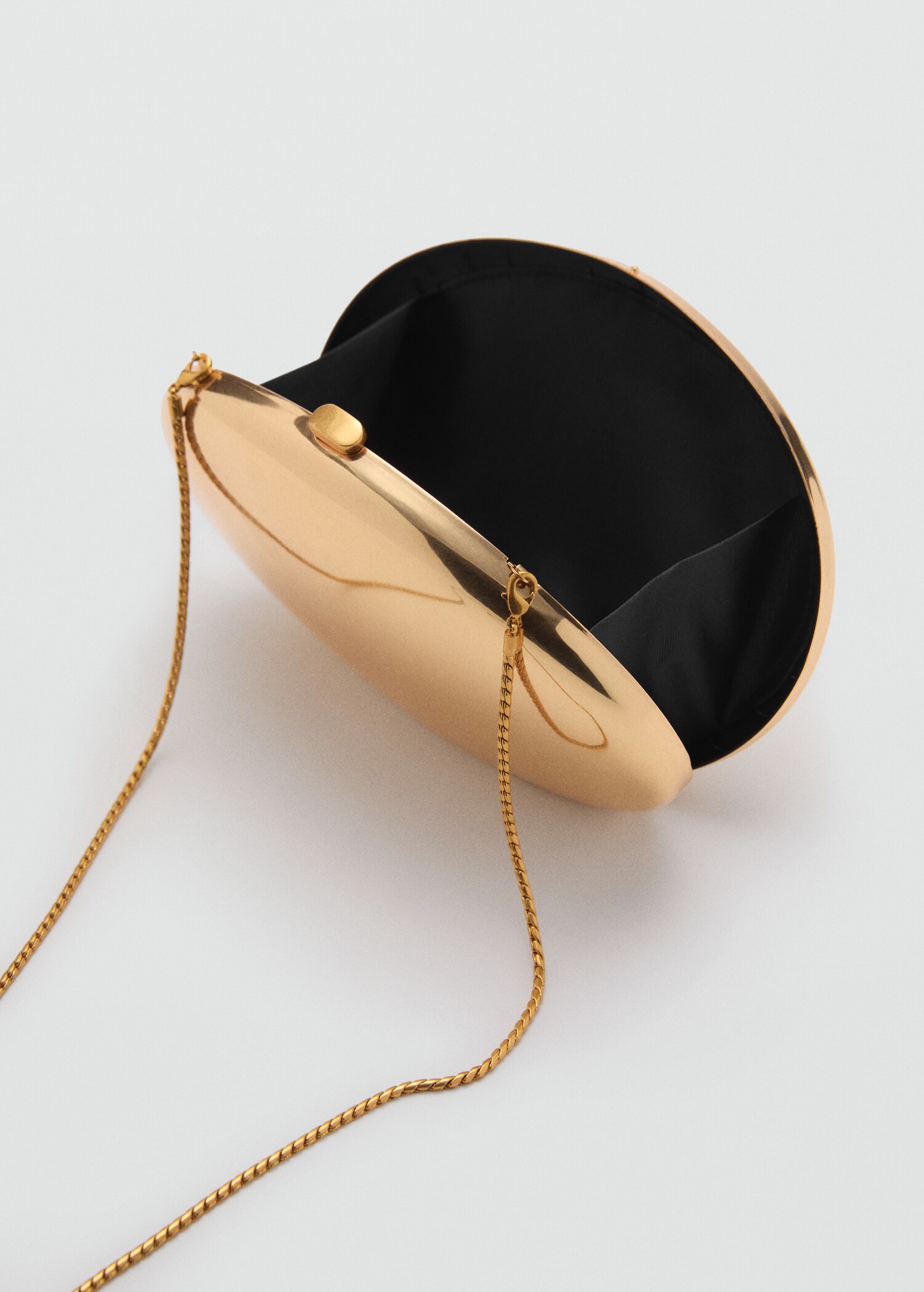 Bolso mano clutch metálico - Detalle del artículo 2