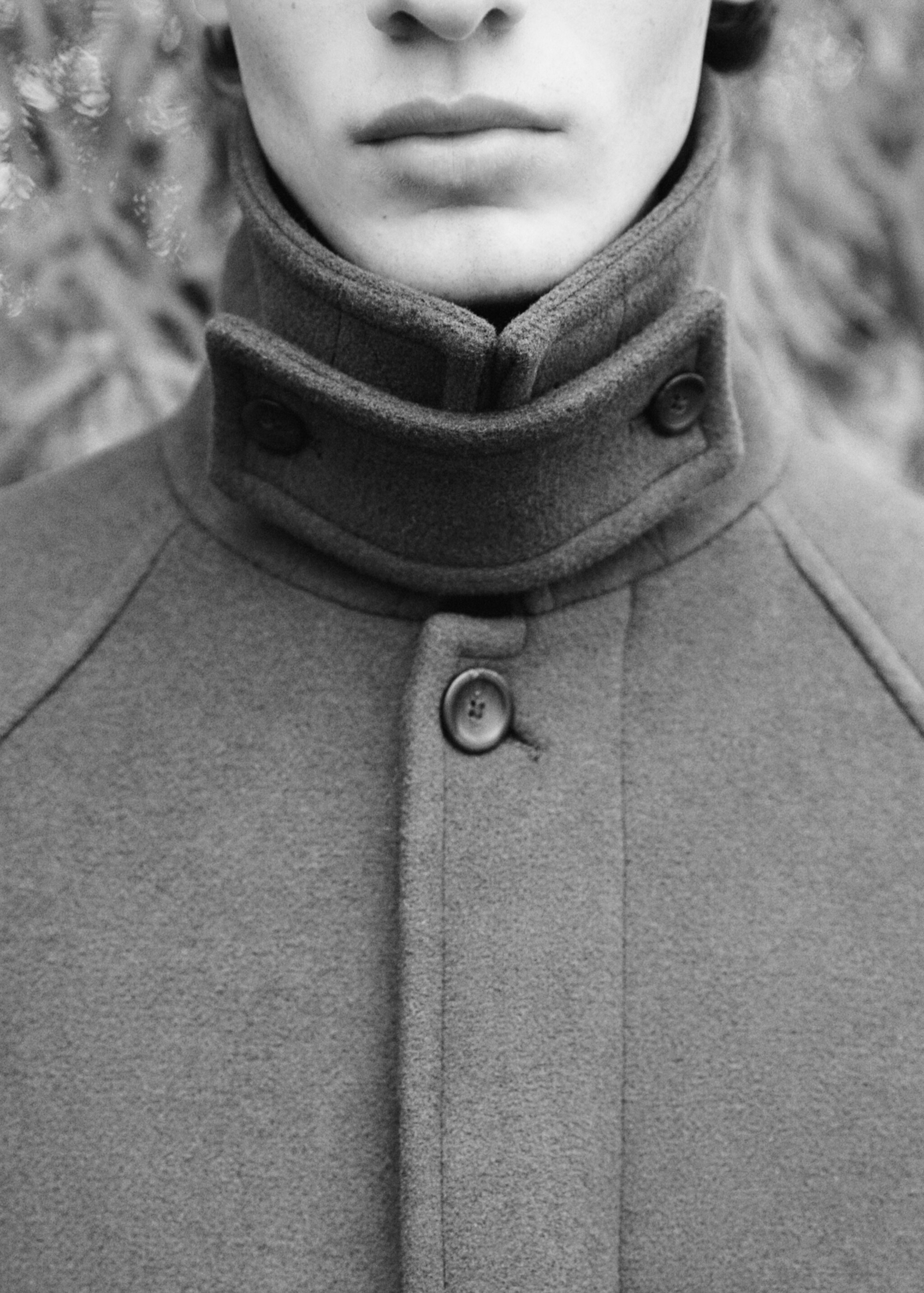 Manteau long laine recyclée - Détail de l'article 5