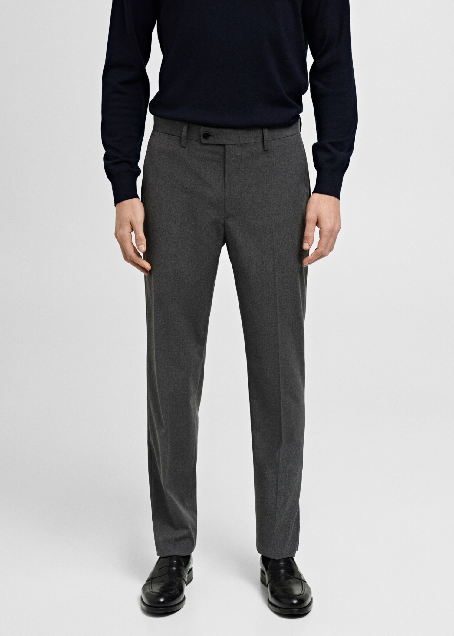 Pantalón traje Mónaco slim fit - Plano medio