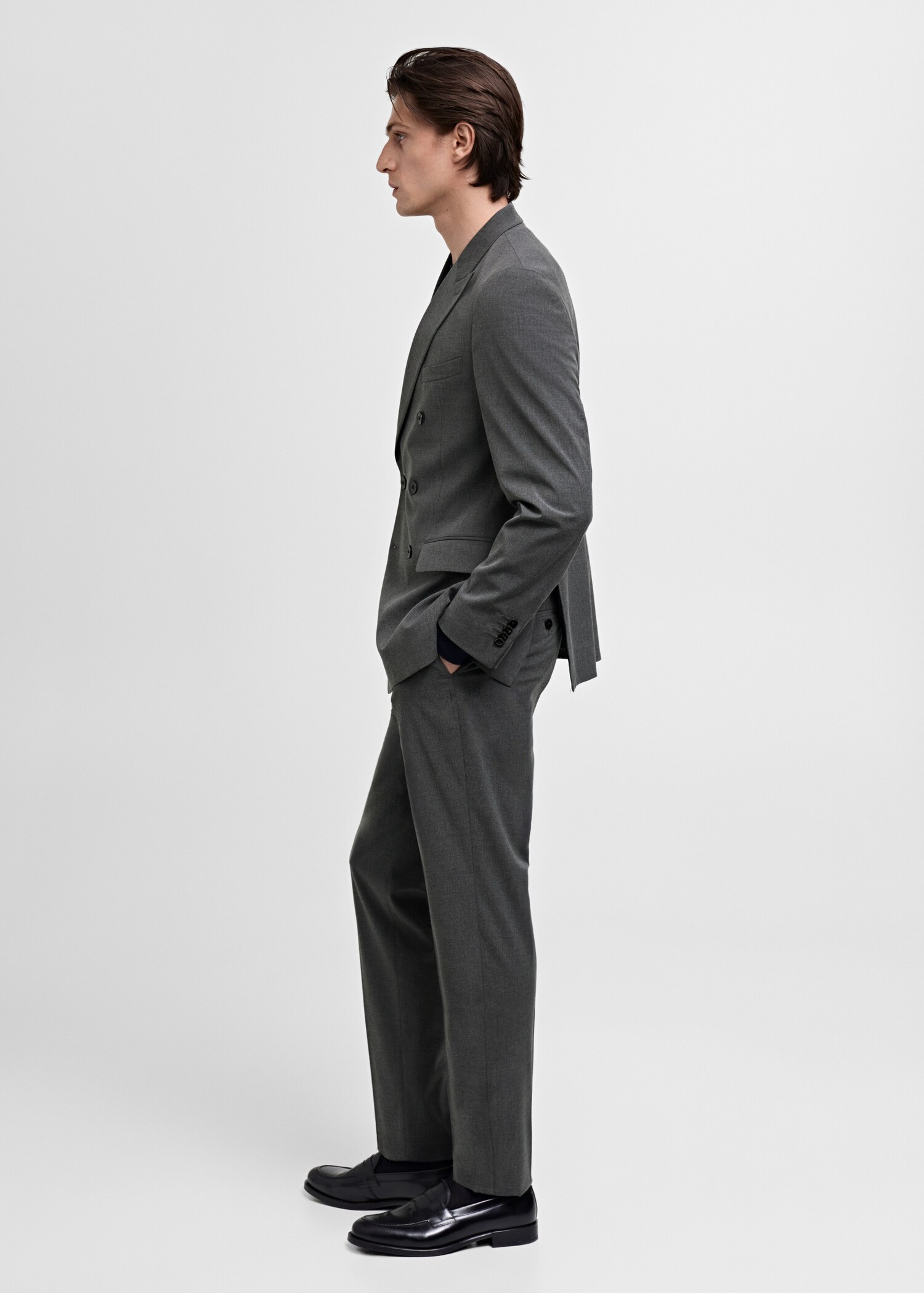 Pantalón traje Mónaco slim fit - Detalle del artículo 4