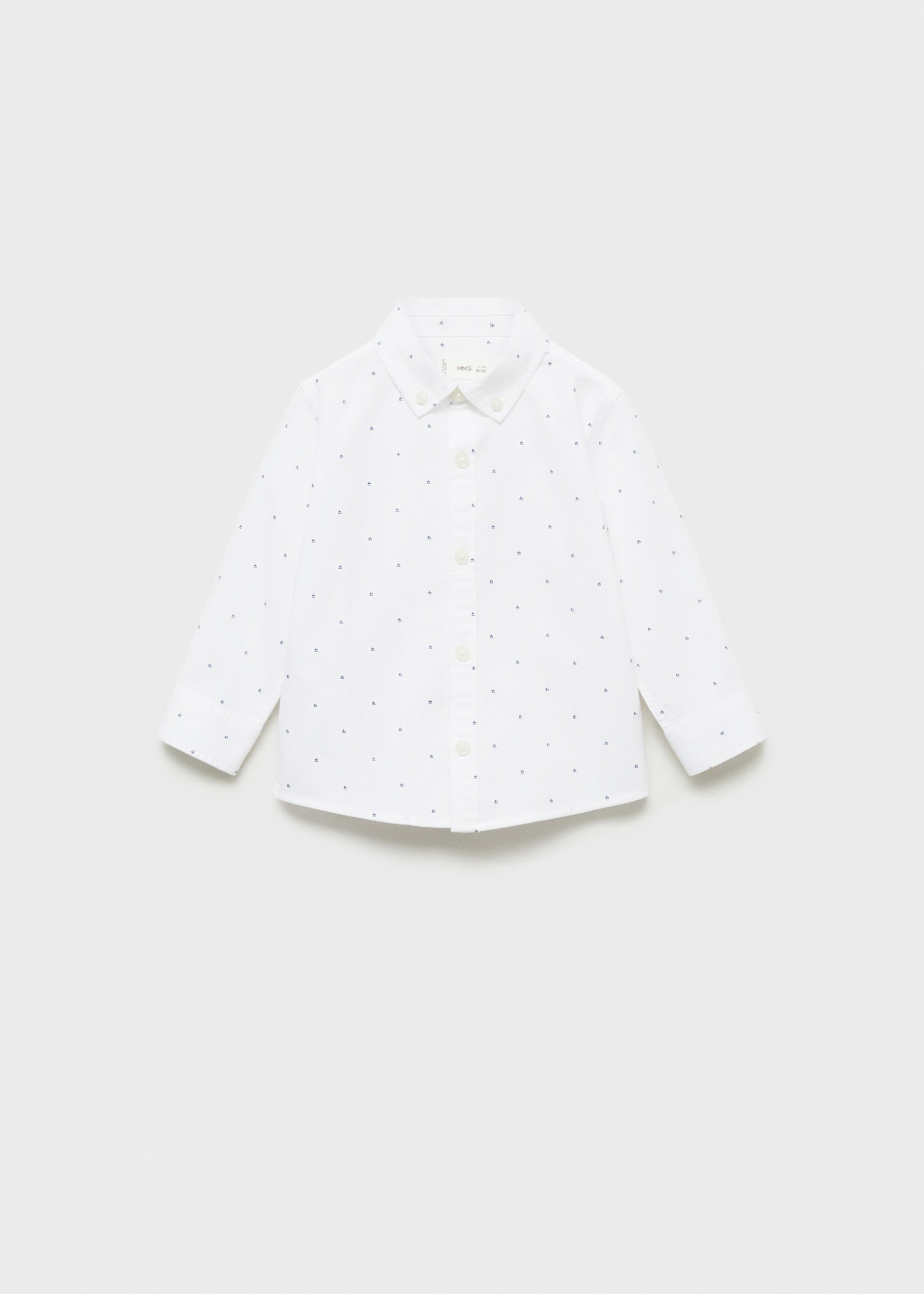 Camisa Oxford estampada - Artigo sem modelo