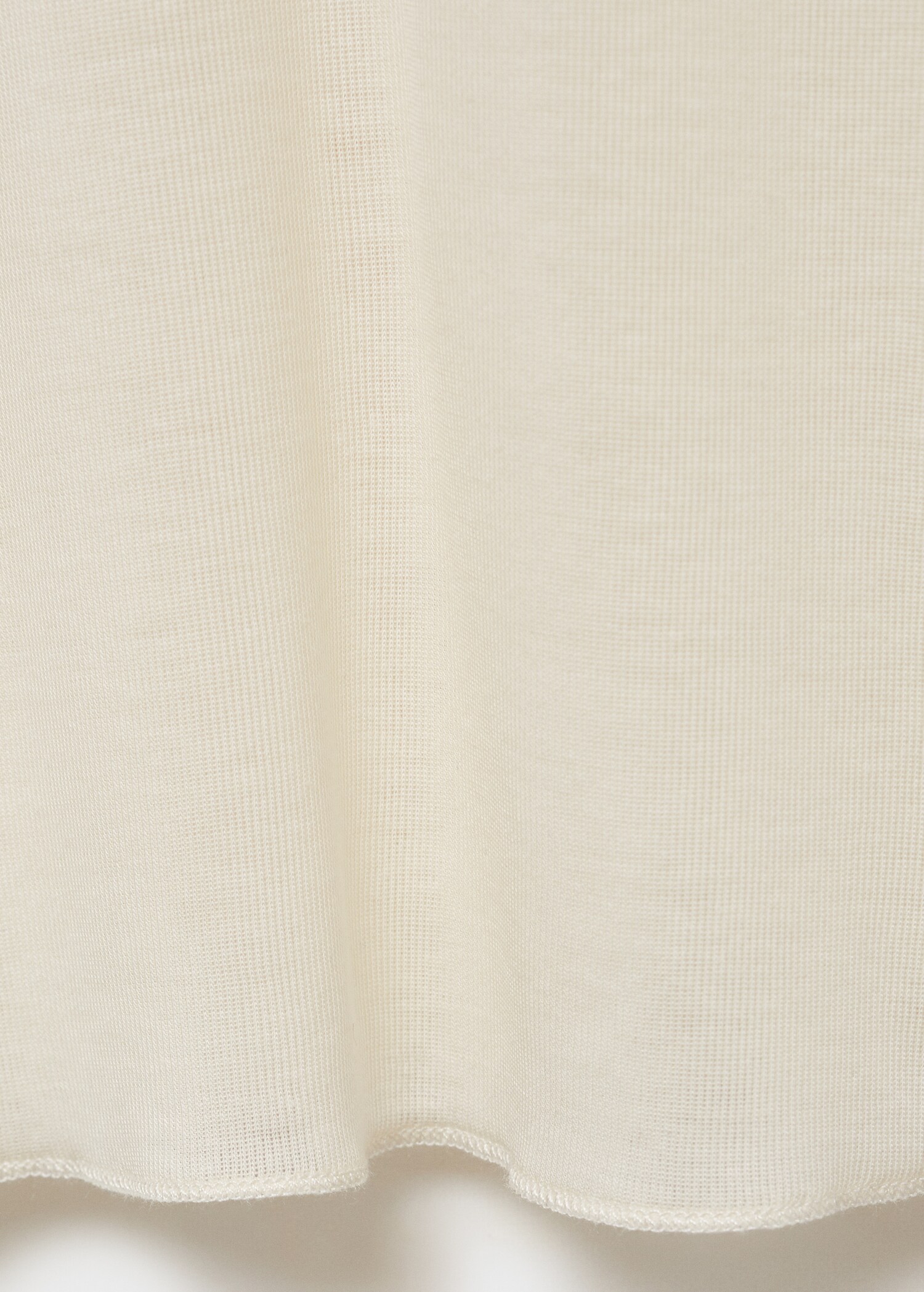 Long-sleeved t-shirt with perkins neck - Details of the article 0