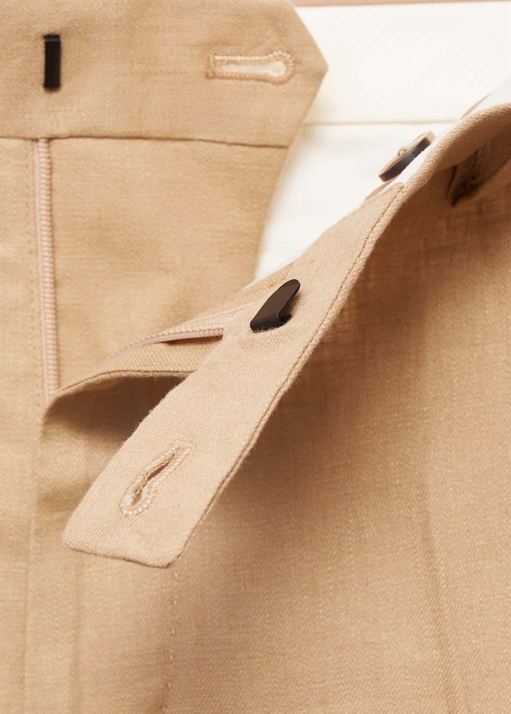 Amalfi 100% linen slim-fit suit pants