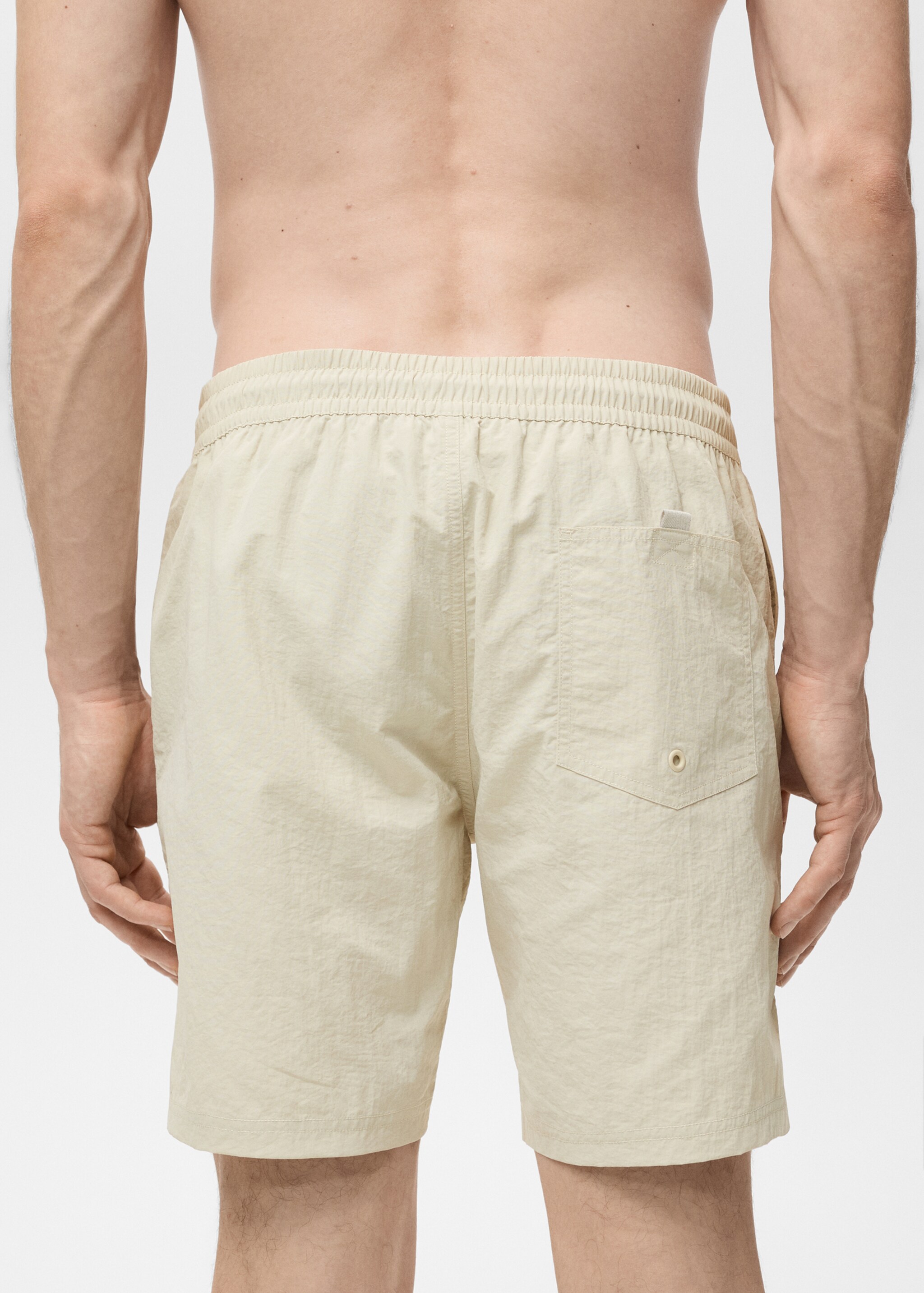 Basic drawstring swimsuit - Details of the article 6