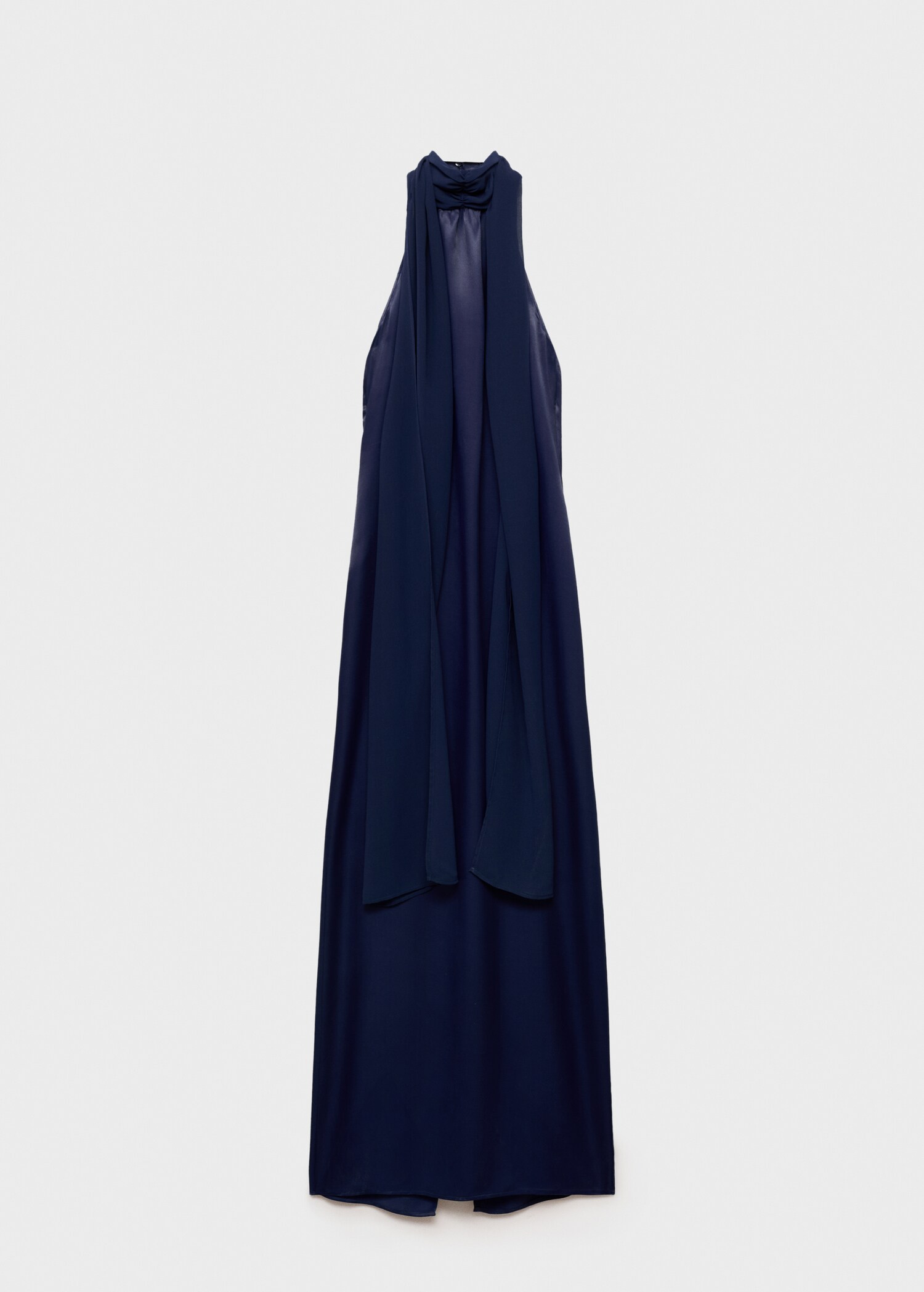 Vestit setinat coll halter - Article sense model