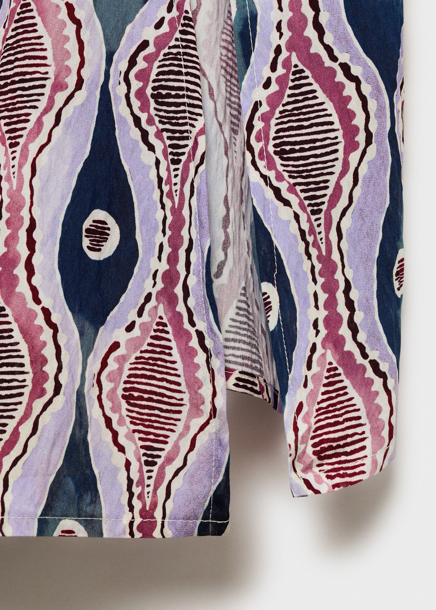Vestit asimètric estampat - Detall de l'article 0