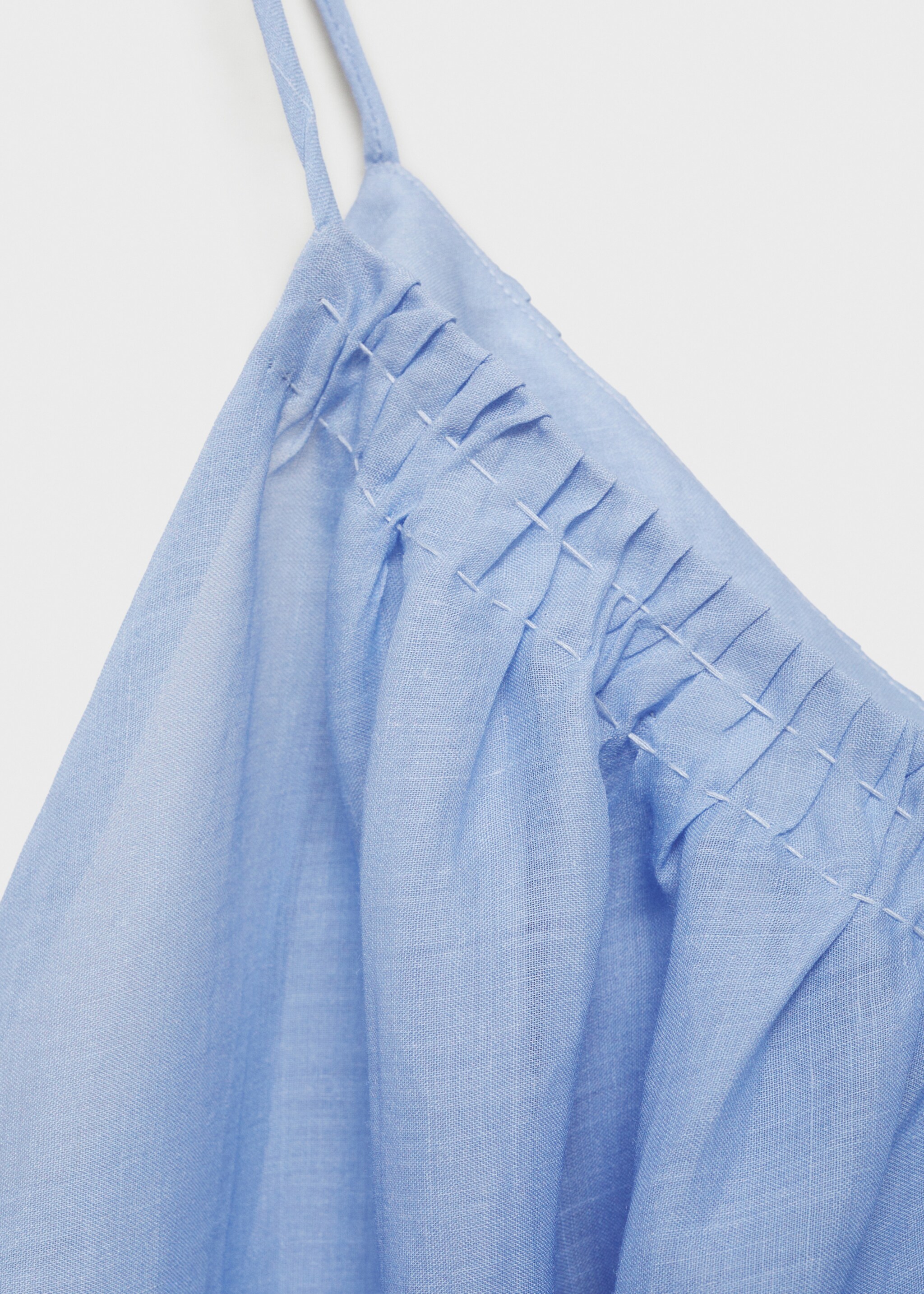 Ramie nightdress with degraded effect - Details of the article 8