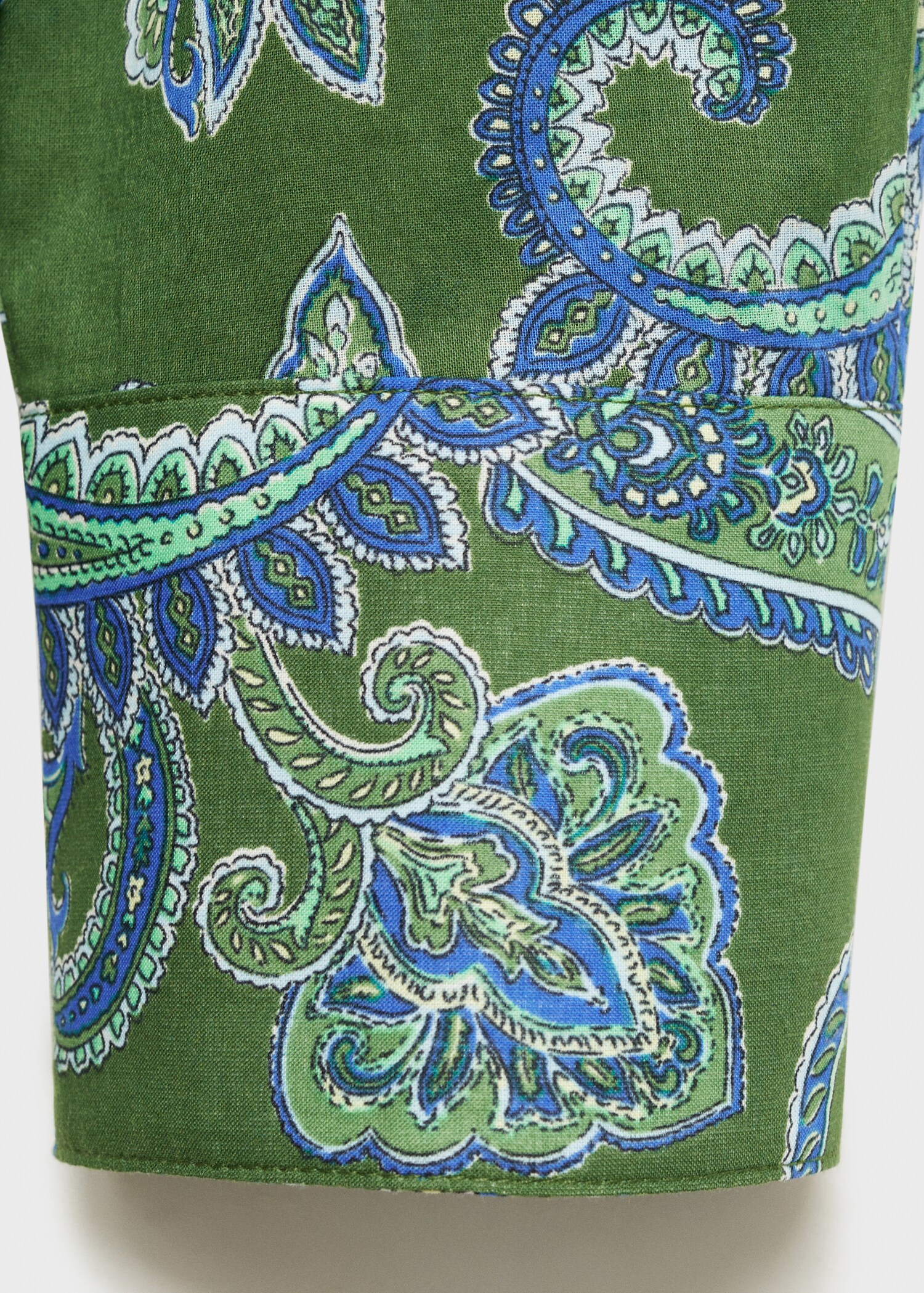 Chemise coton imprimé cachemire - Détail de l'article 0