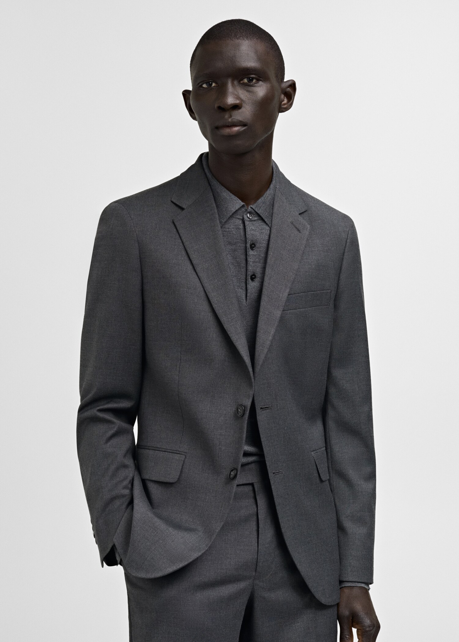 Veste costume Milán slim-fit - Plan moyen