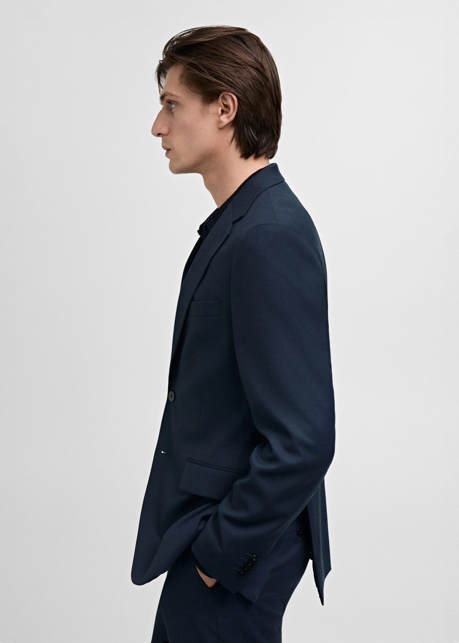 Milan slim-fit suit jacket - Details of the article 2