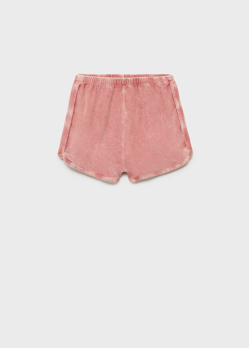 Mango Terry cotton overdyed shorts