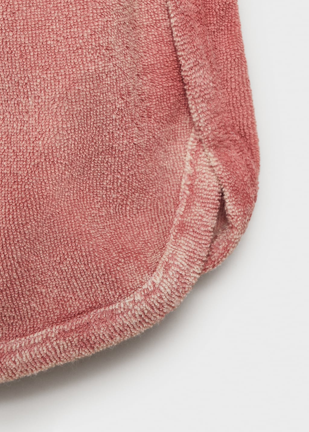 Mango Terry cotton overdyed shorts