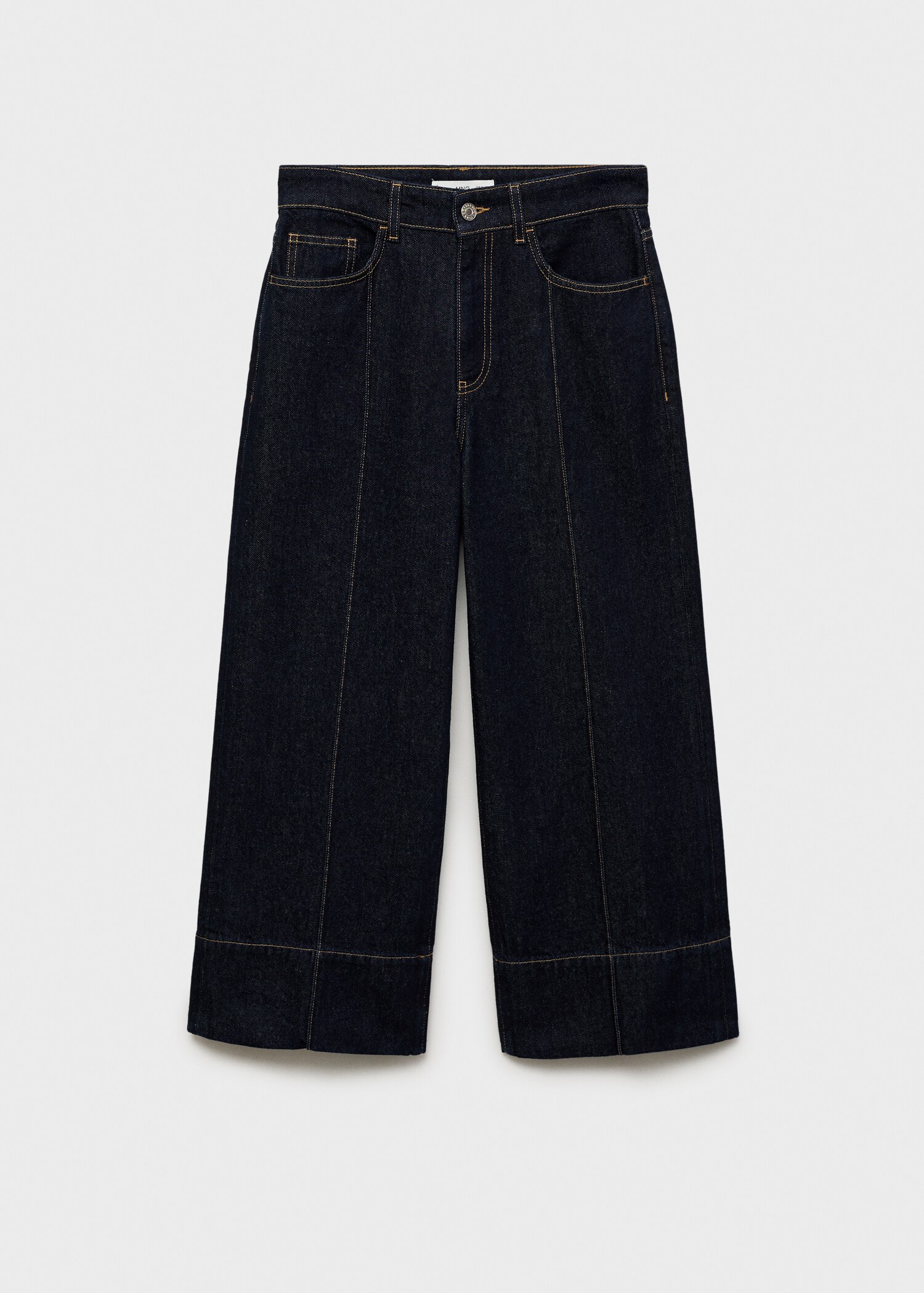 Jean wideleg crop coutures - Article sans modèle