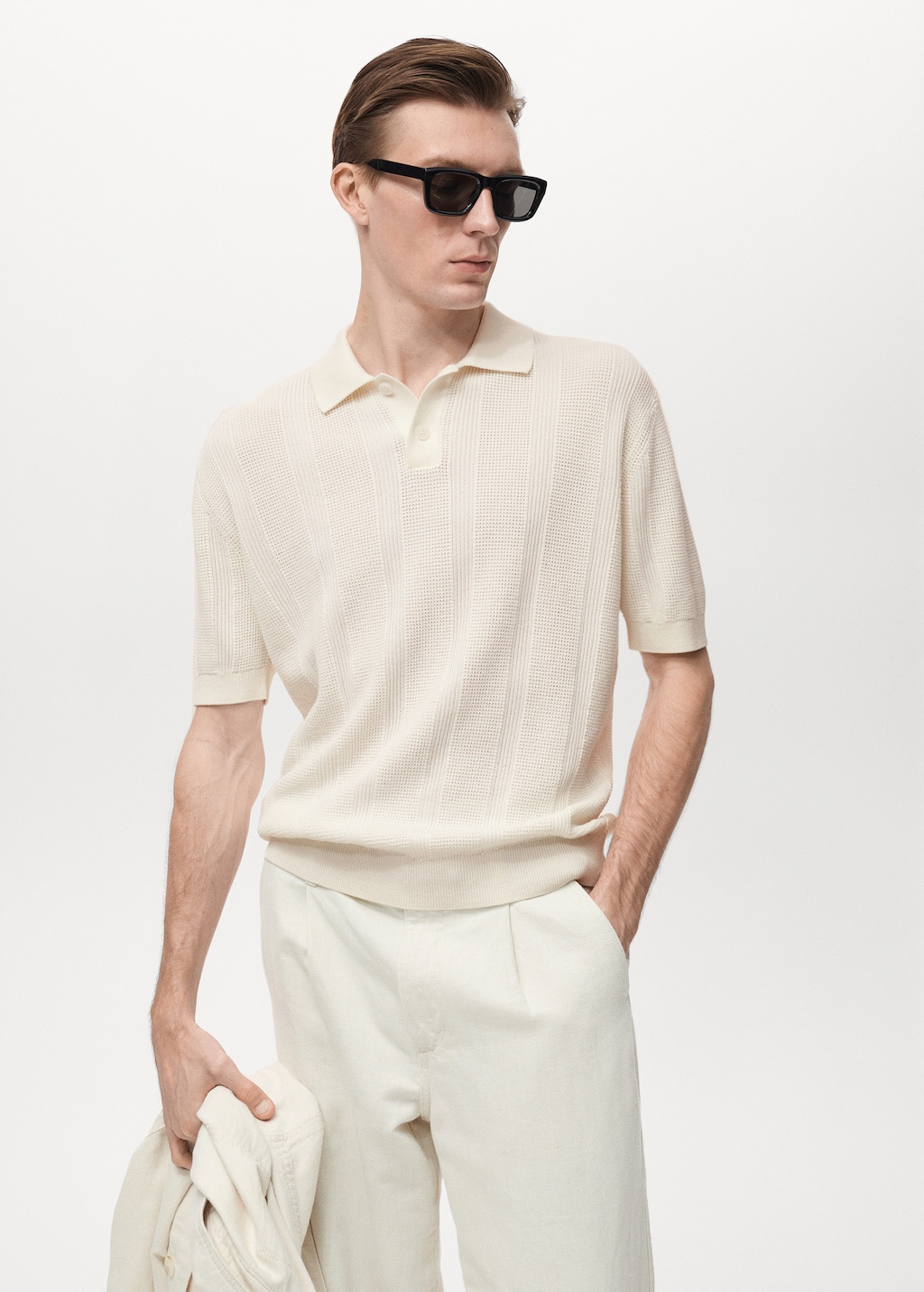 BoTT ボット Button Down Knit Polo M ニットポロ BoTTButton Down Knit Polo - Apple Butter Store