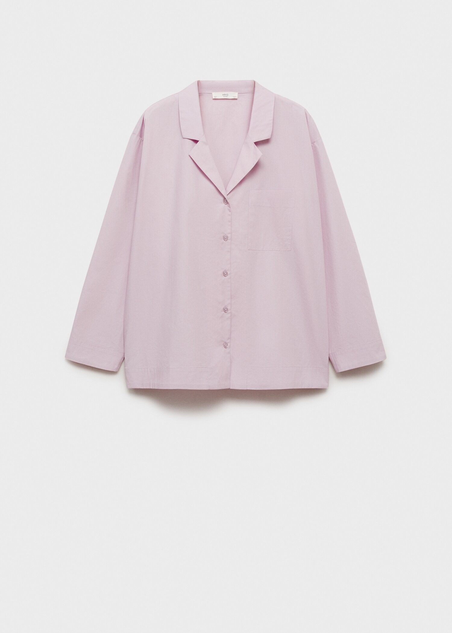 Garment-washed cotton shirt - Article without model