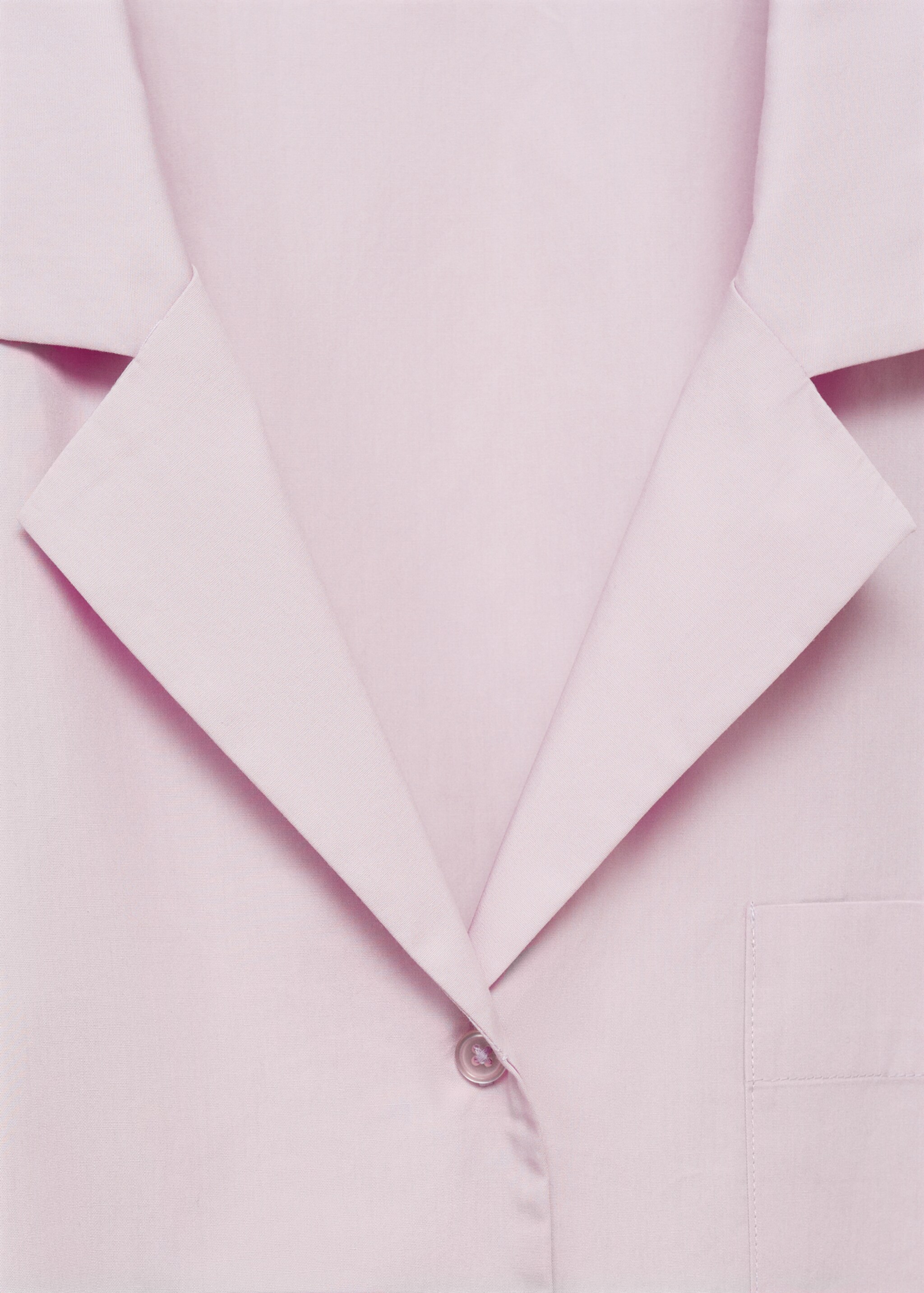 Garment-washed cotton shirt - Details of the article 0