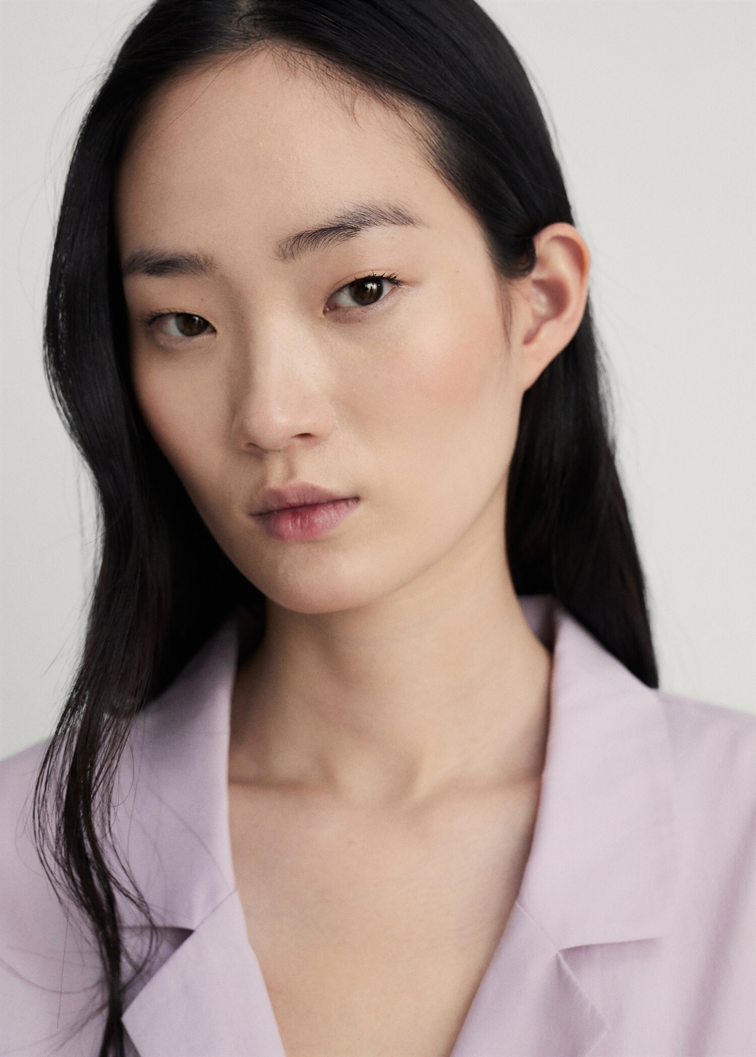 Garment-washed cotton shirt - Details of the article 1