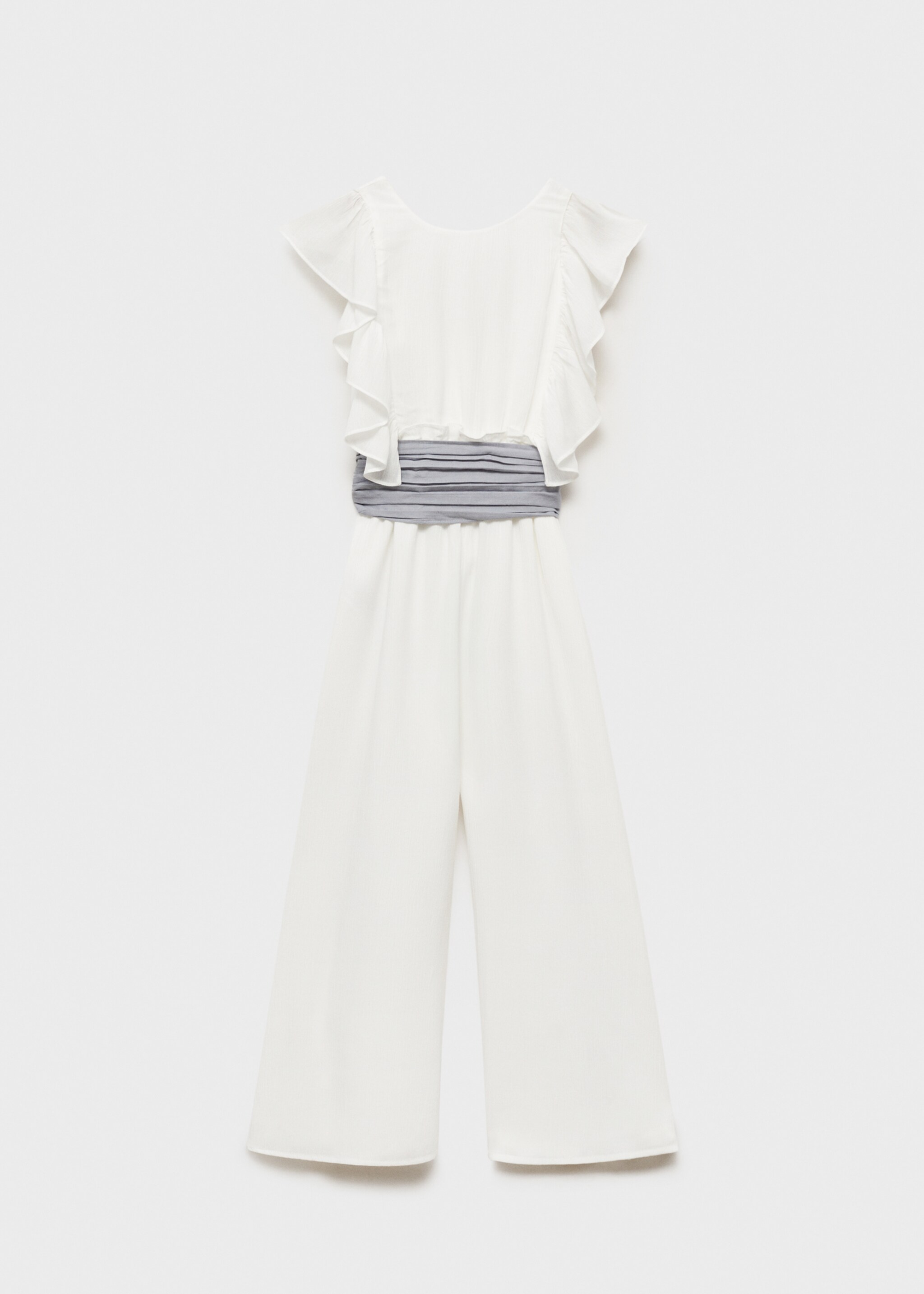 Frilled long jumpsuit - Article without model