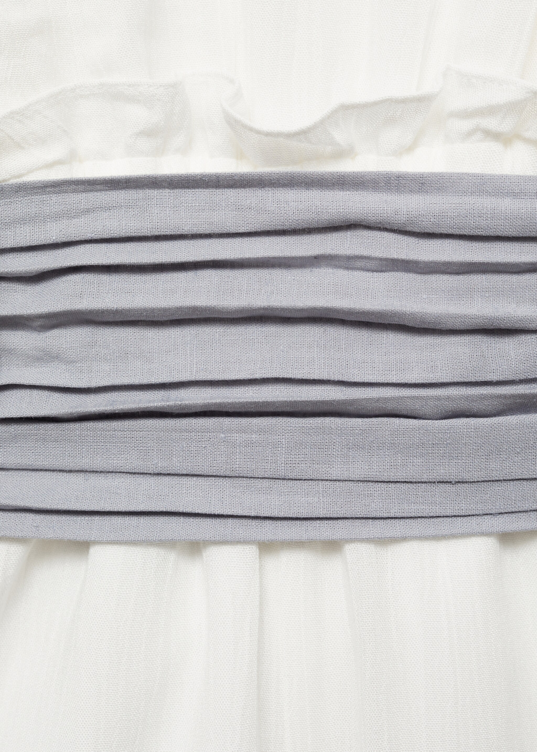 Frilled long jumpsuit - Details of the article 8