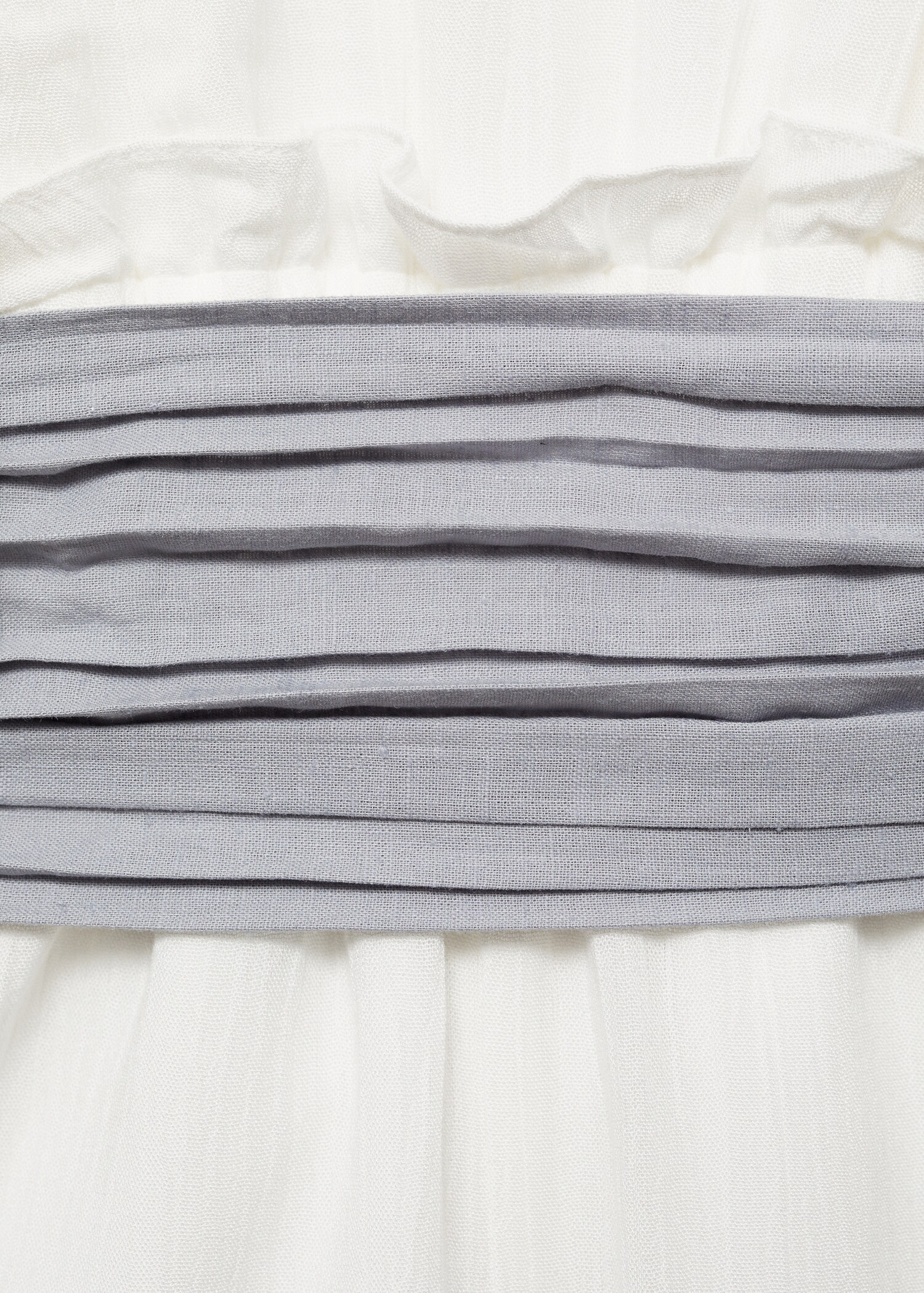 Frilled long jumpsuit - Details of the article 8
