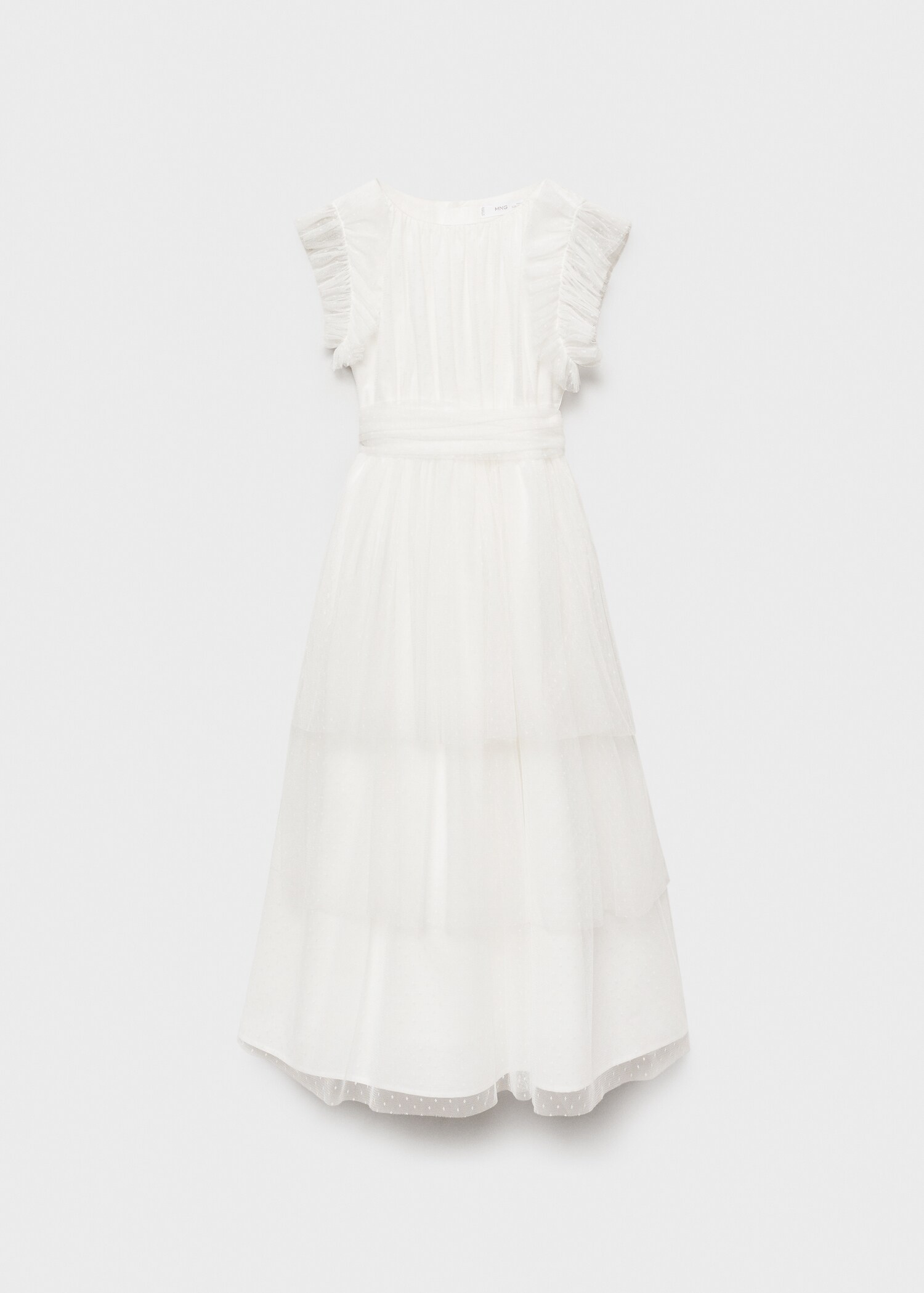 Ruffle plumeti dress - Article without model