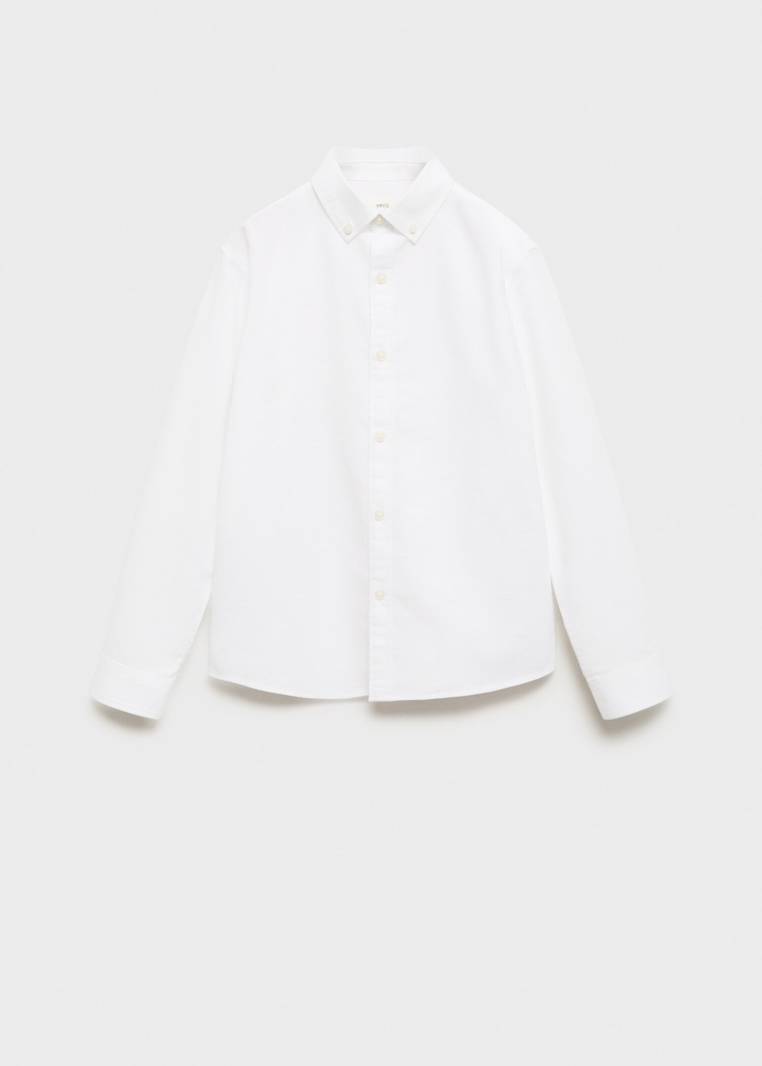 100% cotton Oxford shirt - Товар без моделі