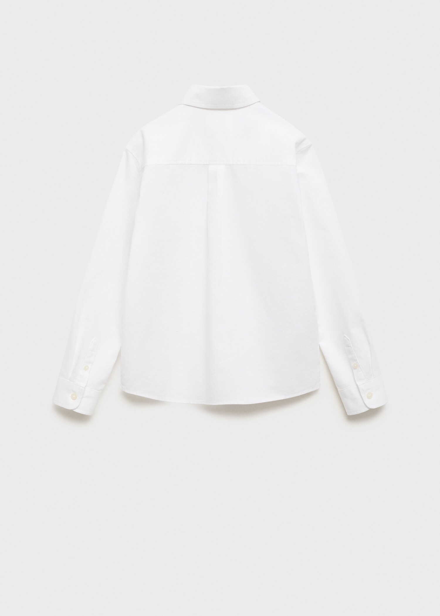100% cotton Oxford shirt - Зворотна сторона товару