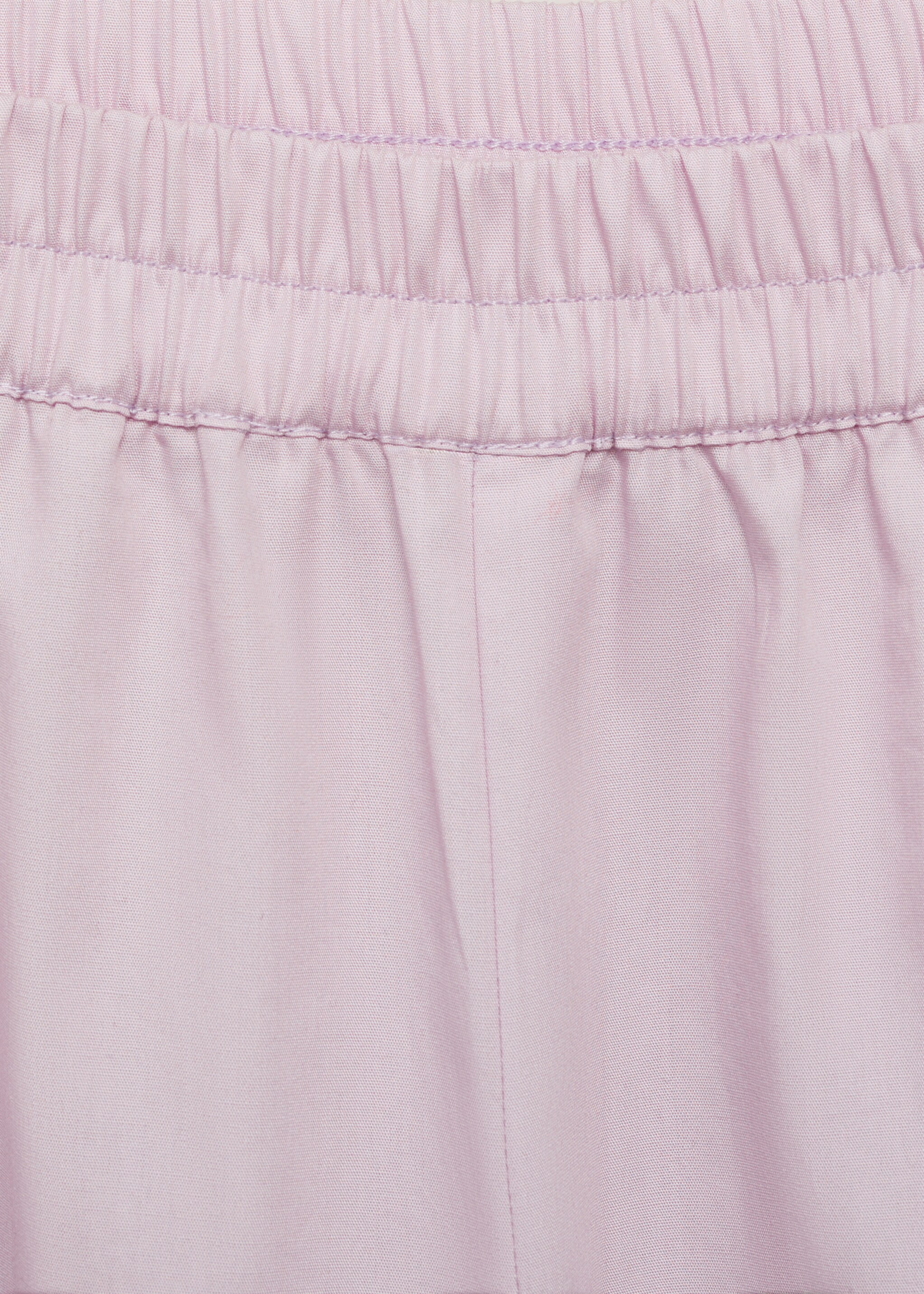 Garment-washed cotton trousers - Details of the article 0