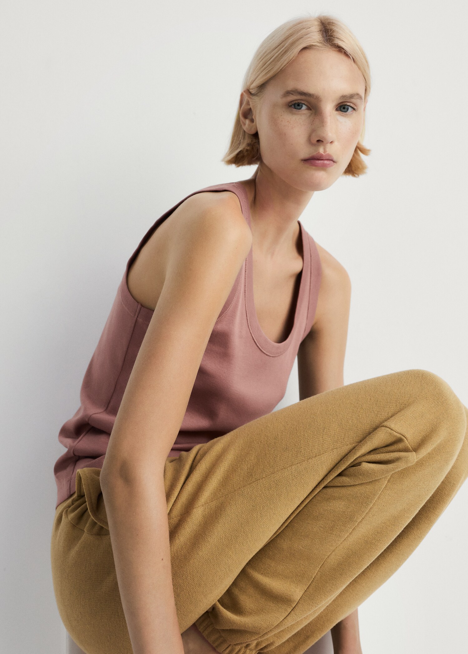 Top pyjamas cotton suspenders - Details of the article 2